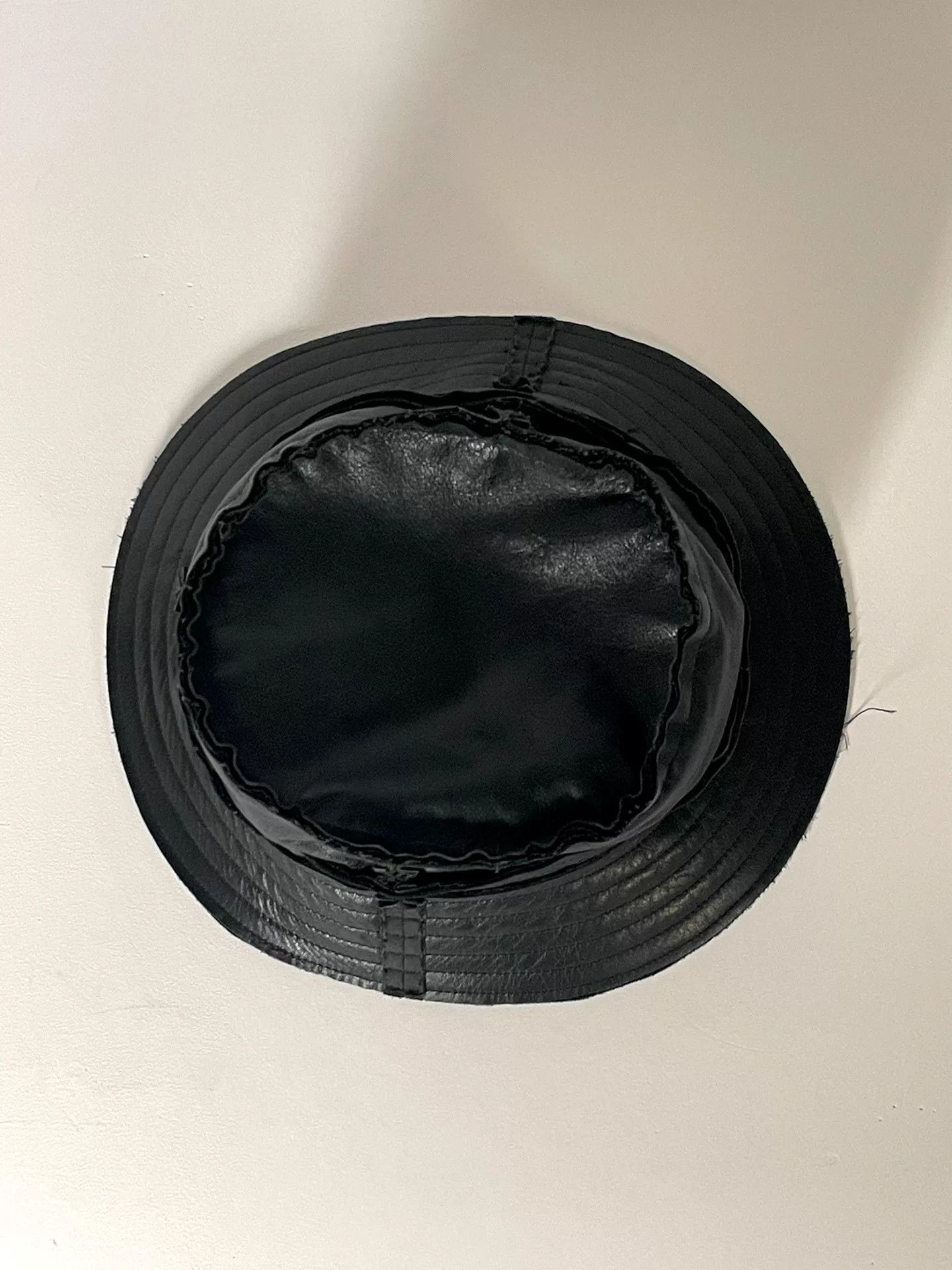 Comme des Garcons Comme Des Garcons Leather Fisherman Hat Size ONE SIZE - 2 Thumbnail