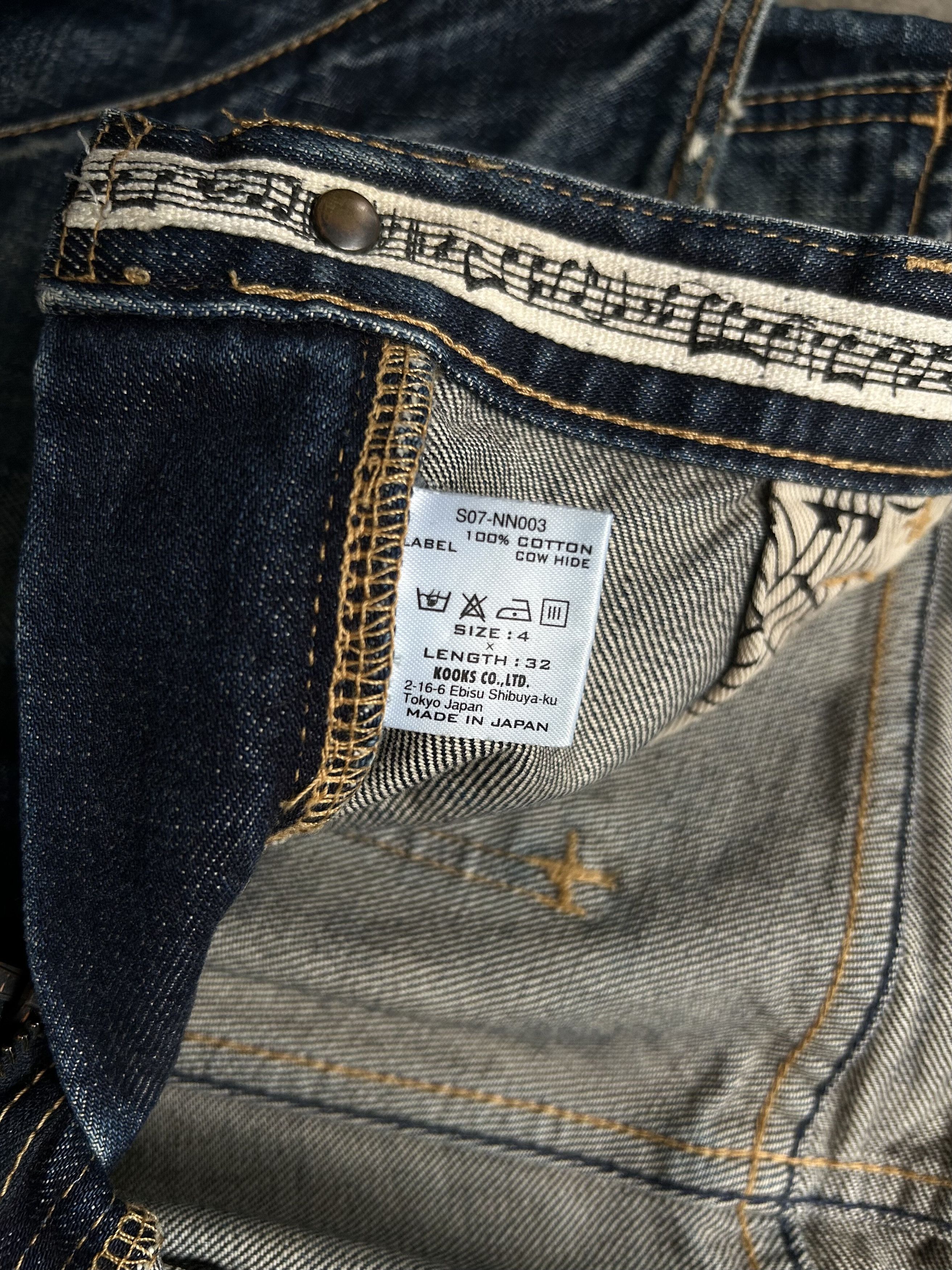 Number (N)ine distressed washed denim pants by number nine Size US 30 / EU 46 - 9 Thumbnail