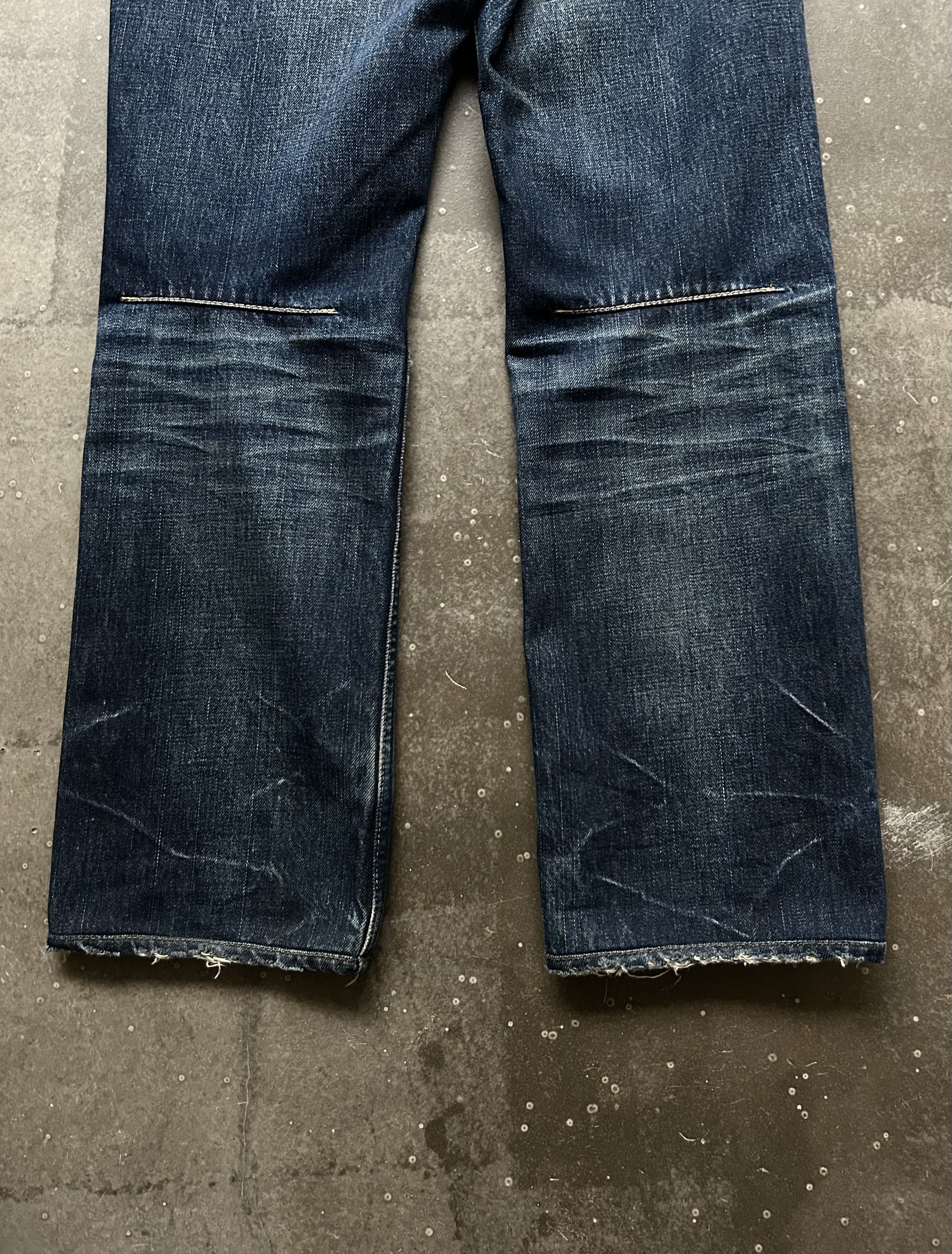 Number (N)ine distressed washed denim pants by number nine Size US 30 / EU 46 - 8 Thumbnail