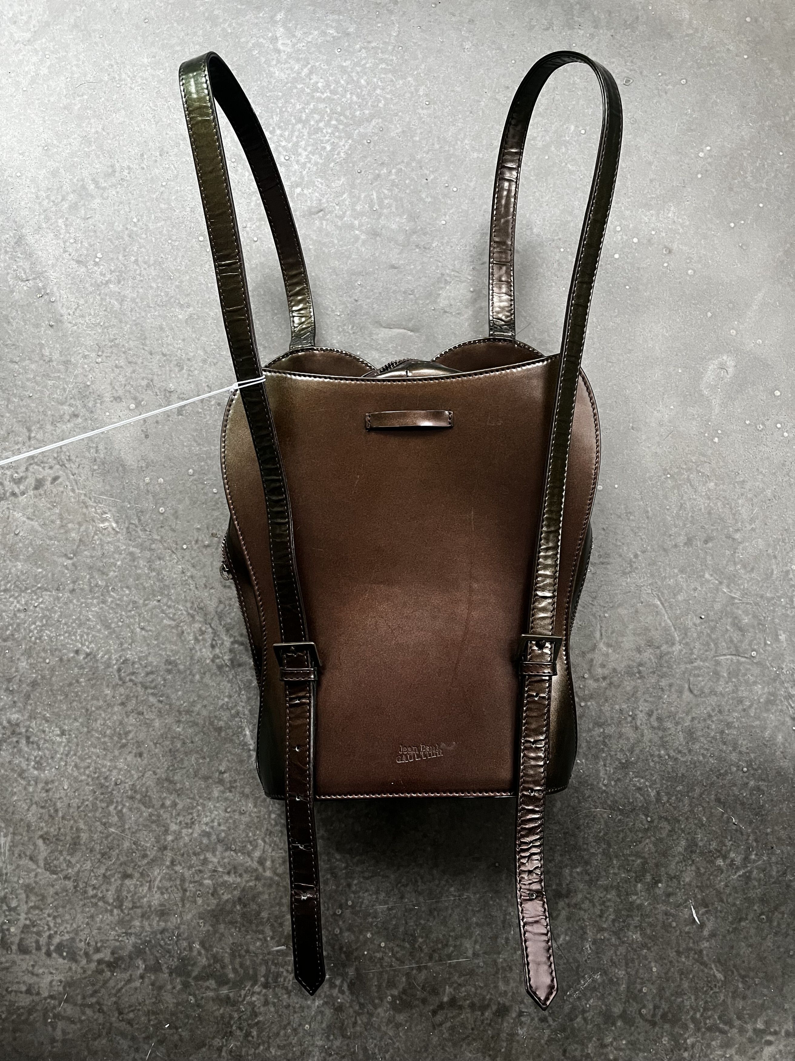 Jean Paul Gaultier Jean Paul Gaultier Uniquely Designed Backpack Size ONE SIZE - 7 Thumbnail