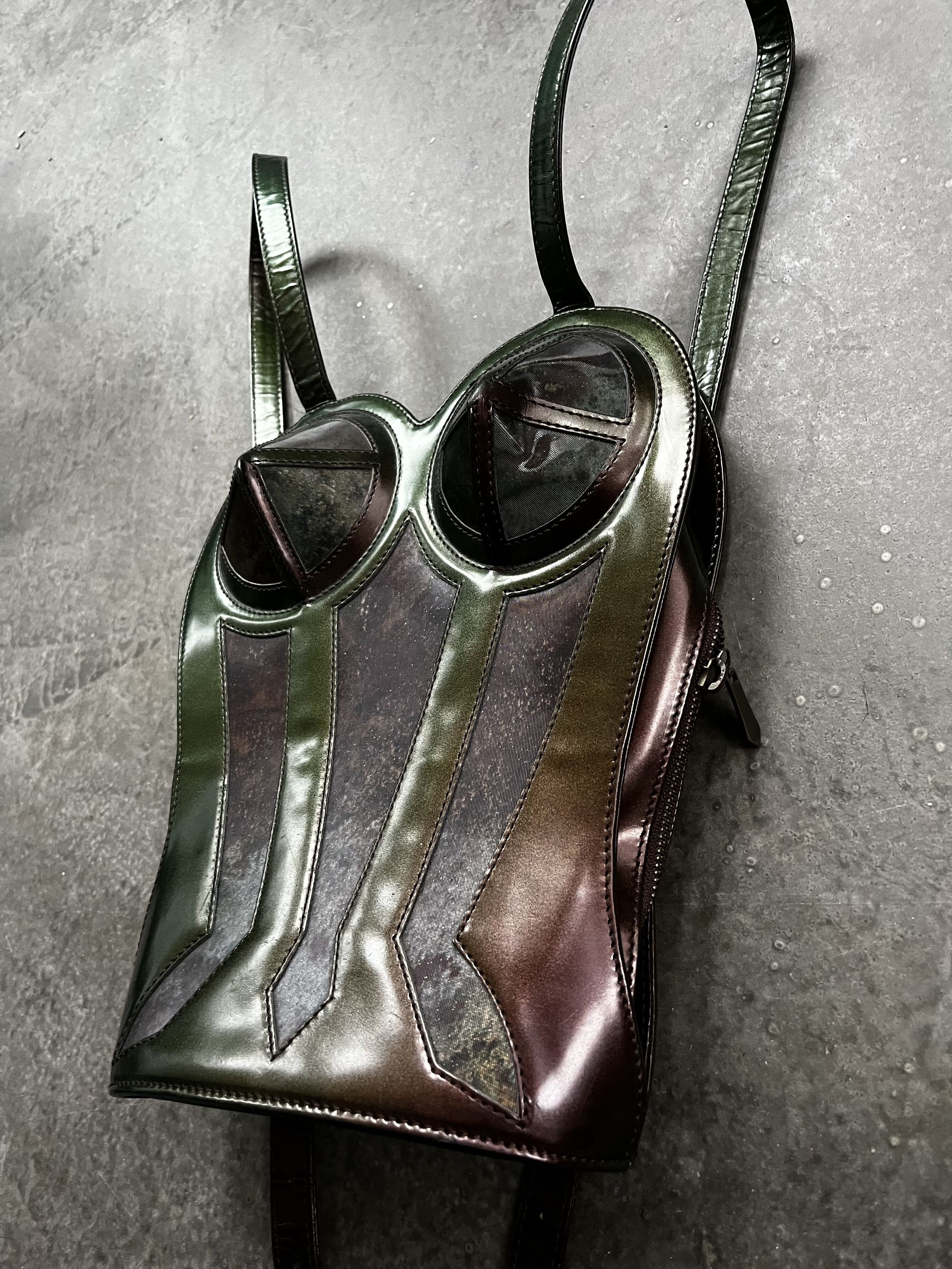 Jean Paul Gaultier Jean Paul Gaultier Uniquely Designed Backpack Size ONE SIZE - 5 Thumbnail