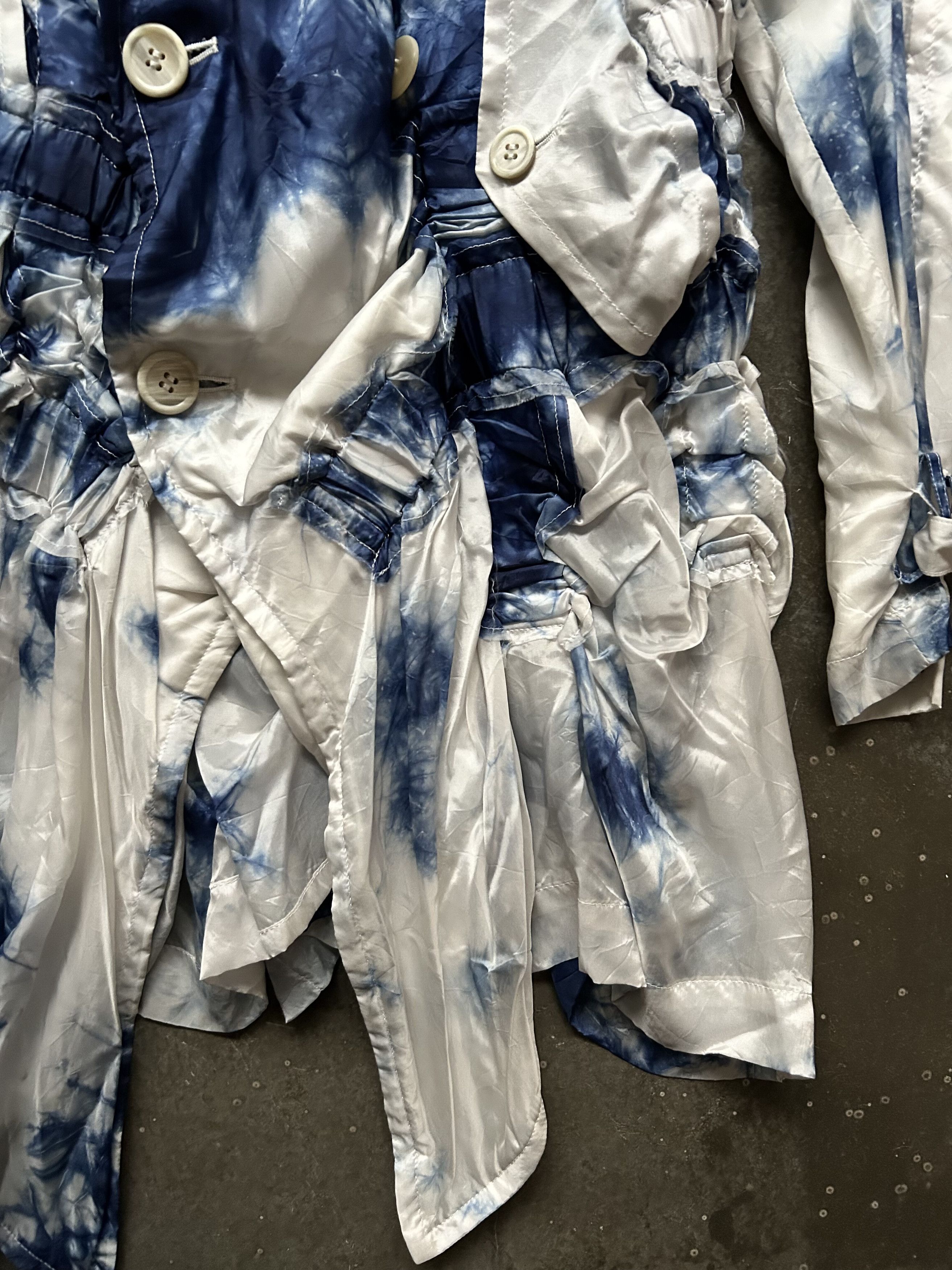 Comme des Garcons comme des garçons homme plus blue porcelain coat Size US M / EU 48-50 / 2 - 5 Thumbnail