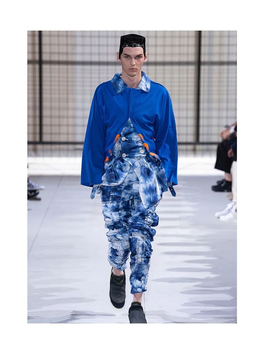 Comme des Garcons comme des garçons homme plus blue porcelain coat Size US M / EU 48-50 / 2 - 9 Thumbnail