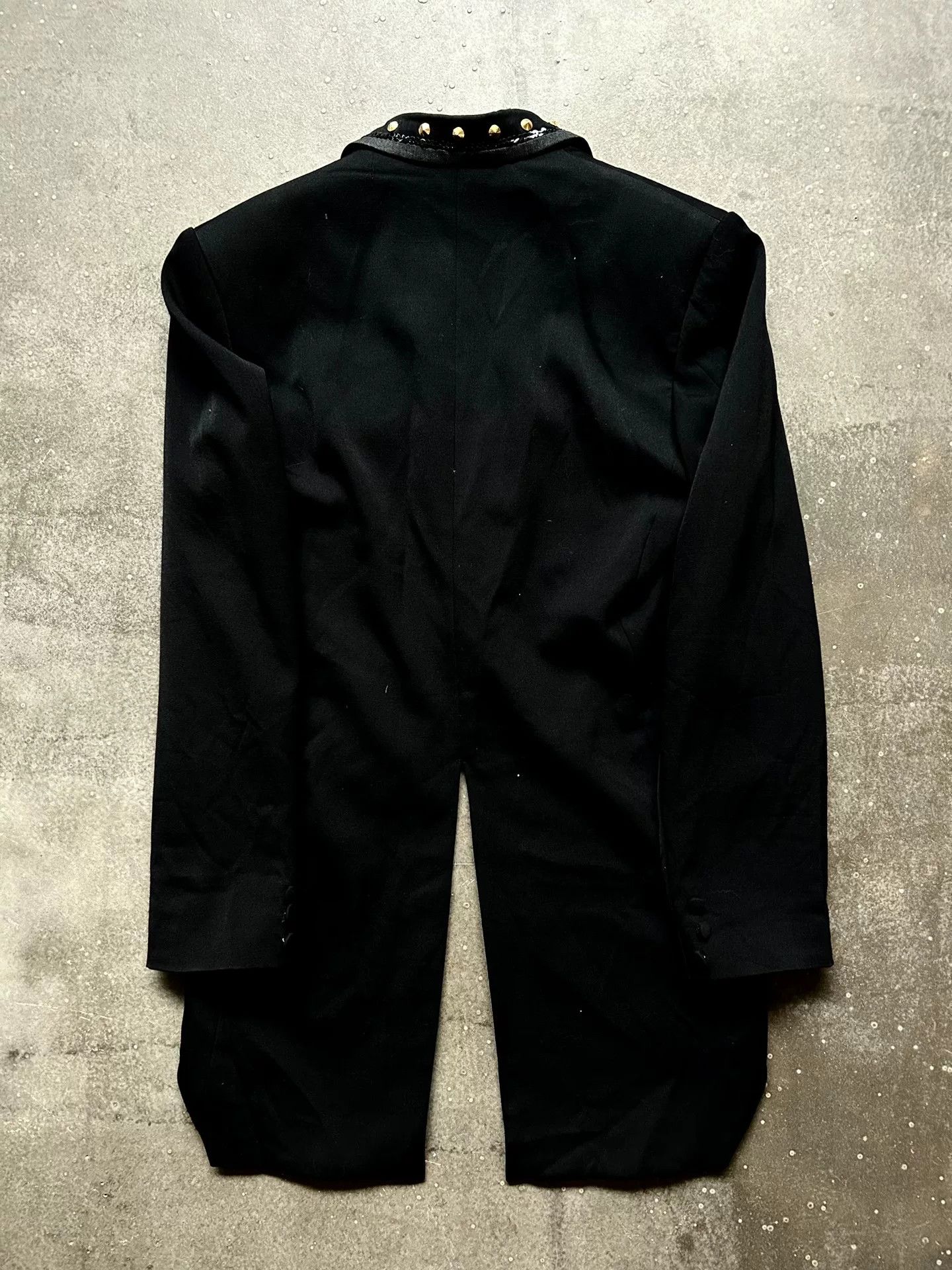 Hiroshi Fujiwara Kohshin Satoh Studded Lapel Blazer Jacket Size US M / EU 48-50 / 2 - 4 Thumbnail