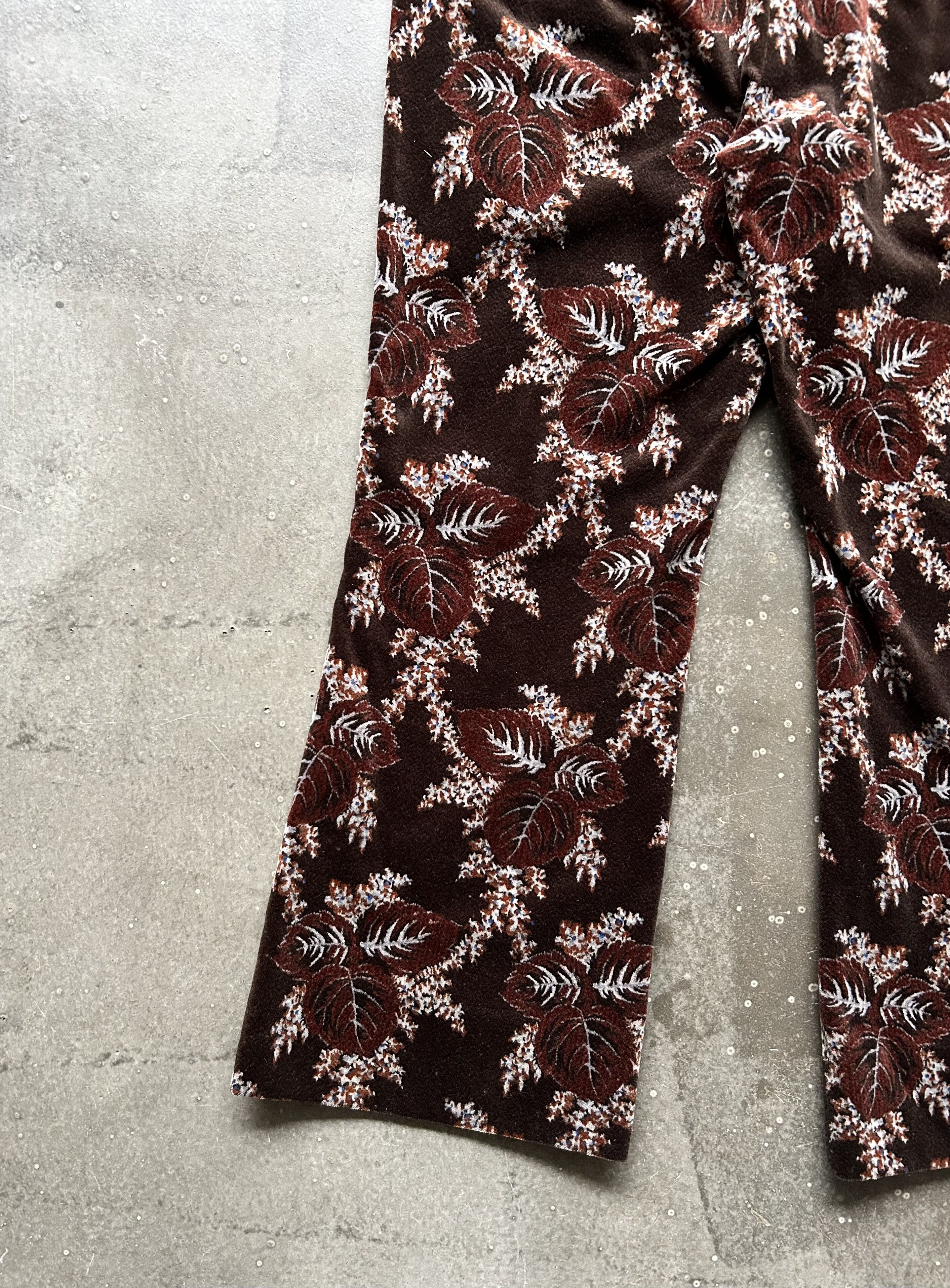 Comme des Garcons floral patterned cropped pants by Comme des Garçons Size US 34 / EU 50 - 3 Thumbnail