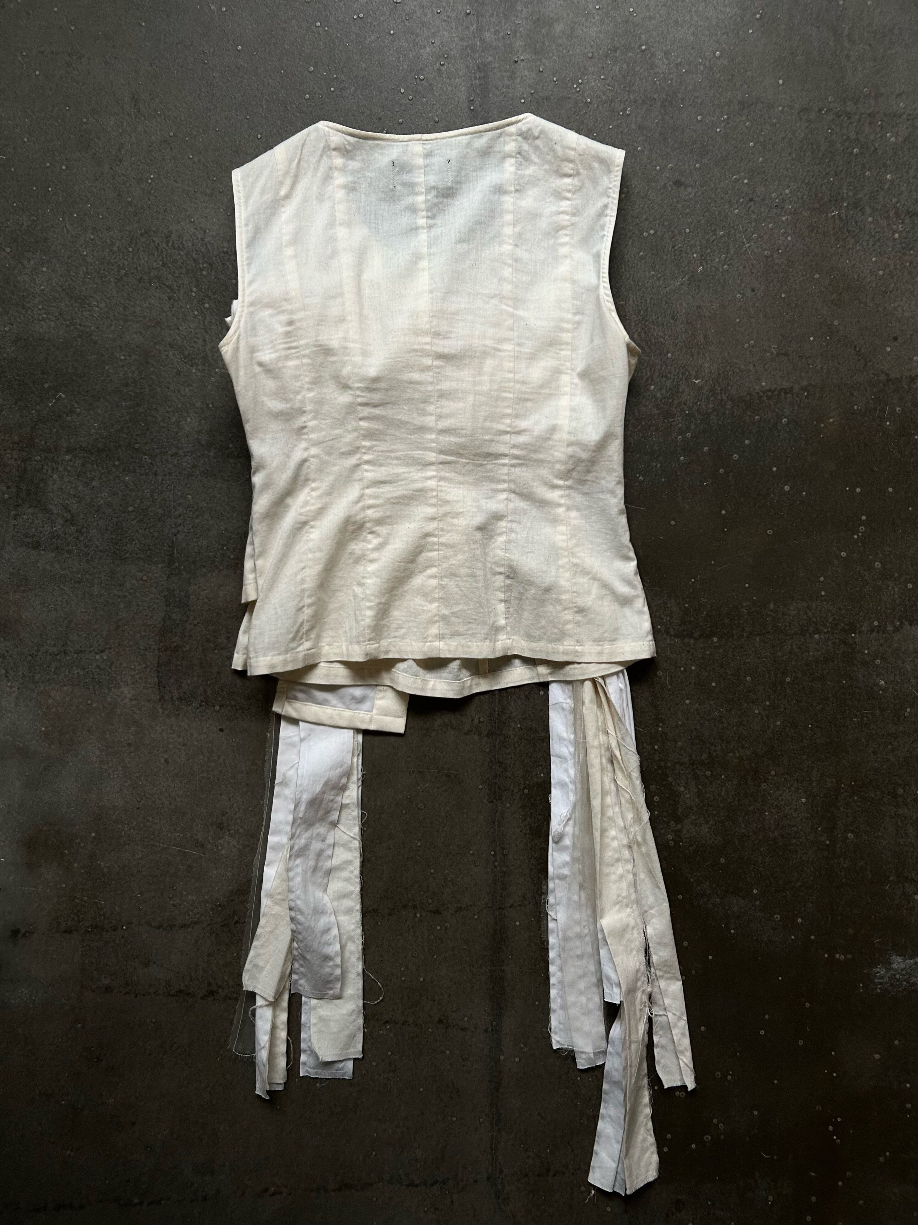 Comme des Garcons comme des garçons floral frill vest Size S / US 4 / IT 40 - 5 Thumbnail