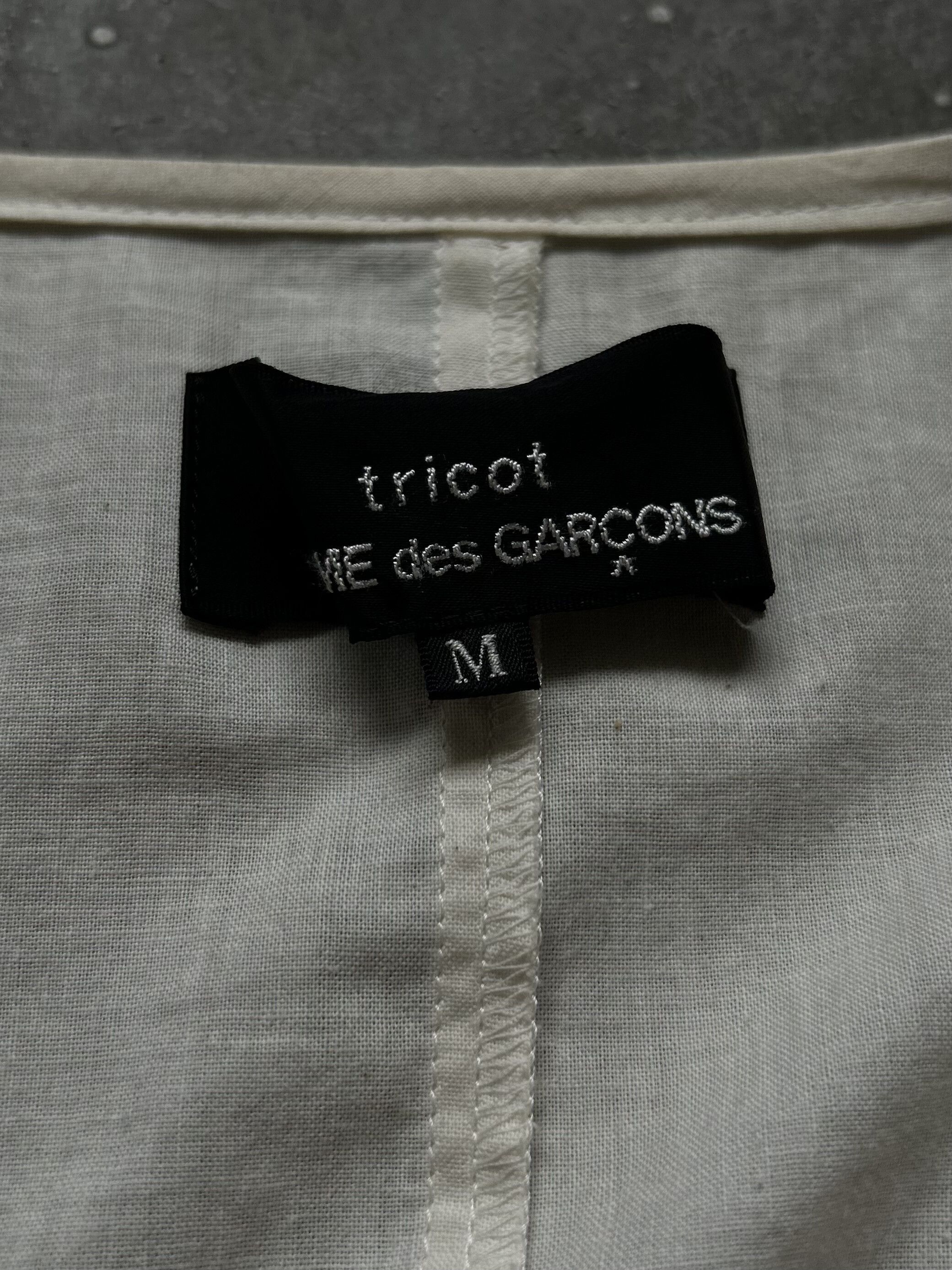 Comme des Garcons comme des garçons floral frill vest Size S / US 4 / IT 40 - 6 Thumbnail
