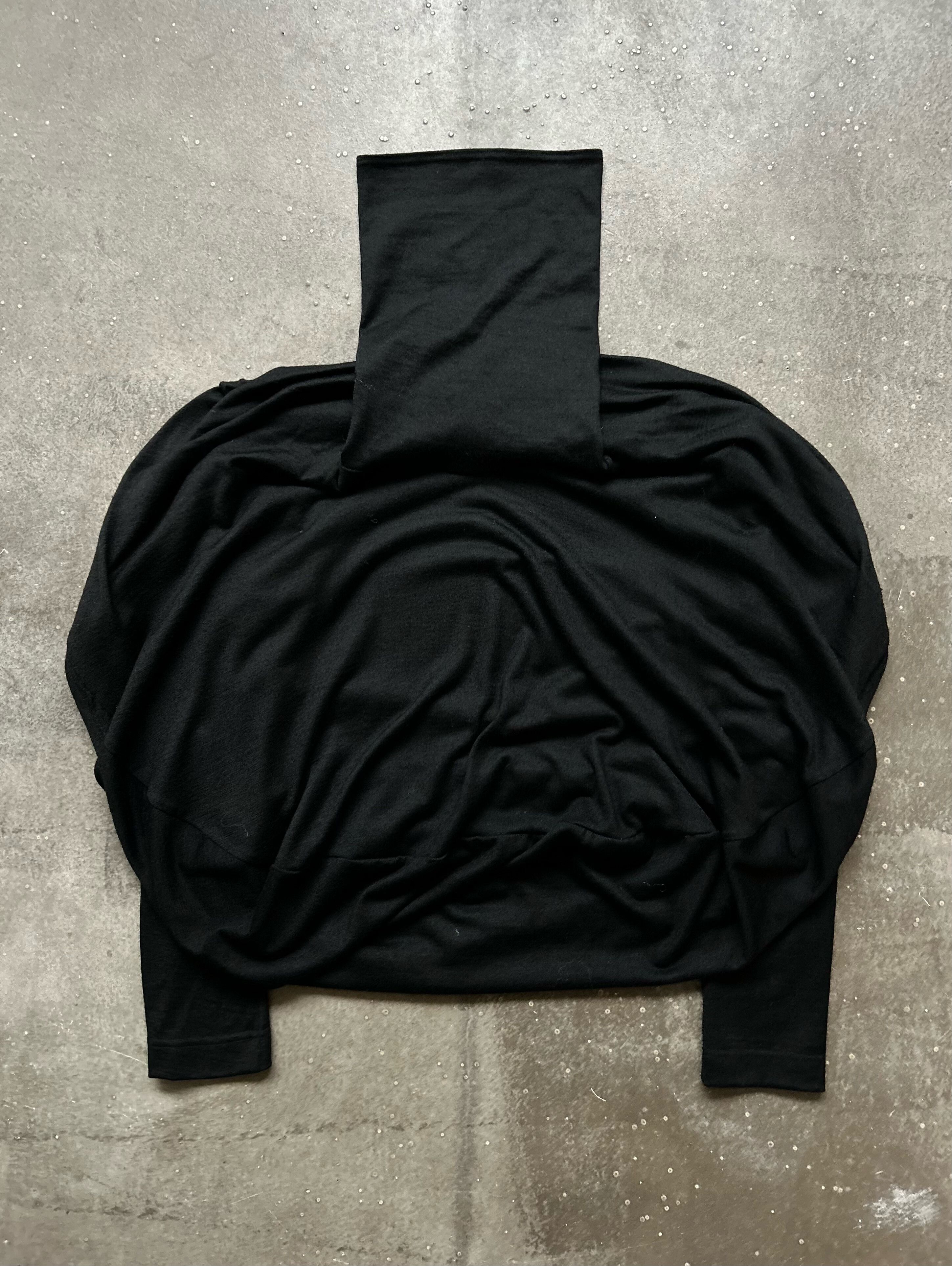 Junya Watanabe junya watanabe unique black long sleeve top Size US M / EU 48-50 / 2 - 3 Thumbnail