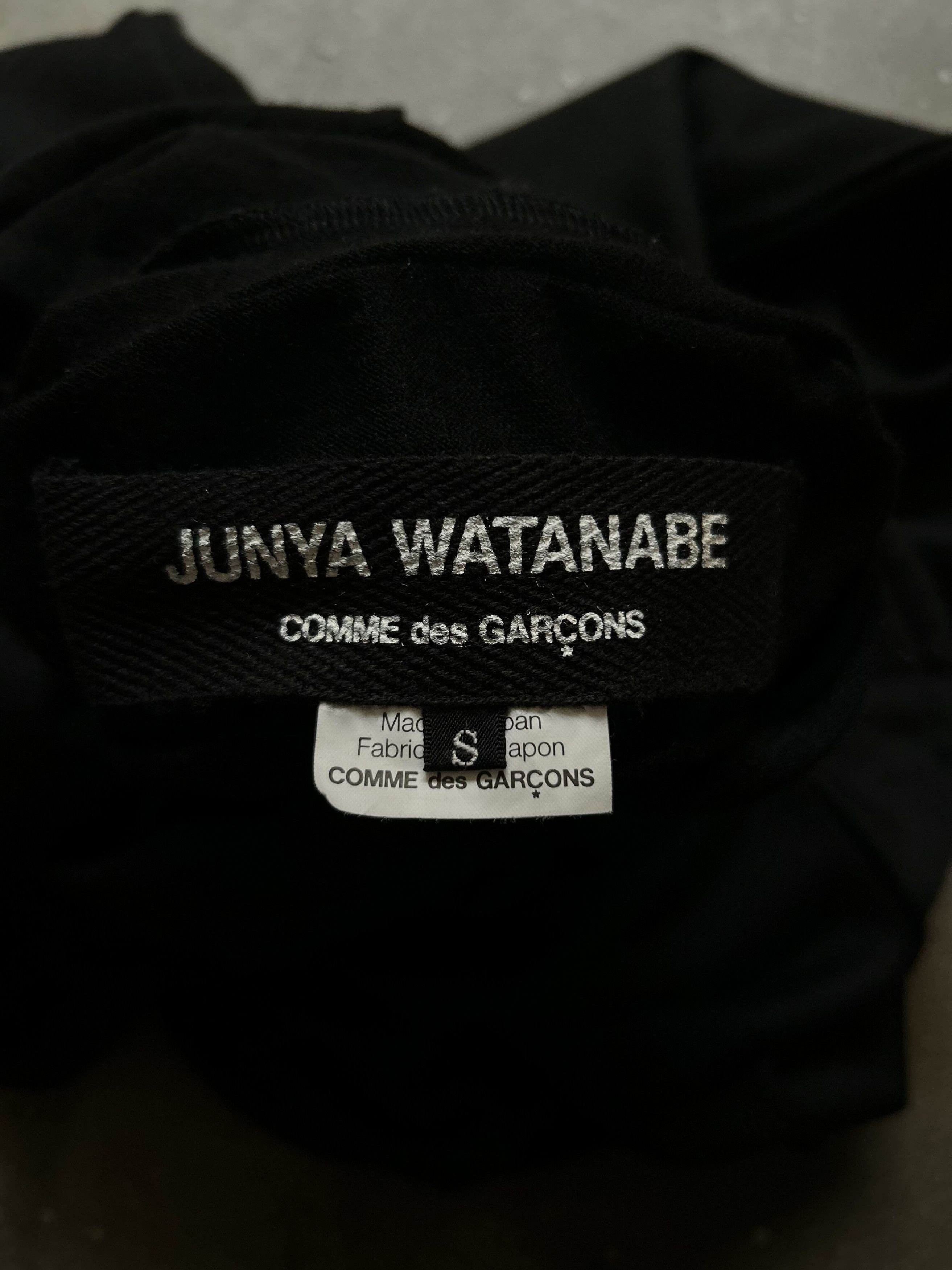Junya Watanabe junya watanabe unique black long sleeve top Size US M / EU 48-50 / 2 - 5 Thumbnail
