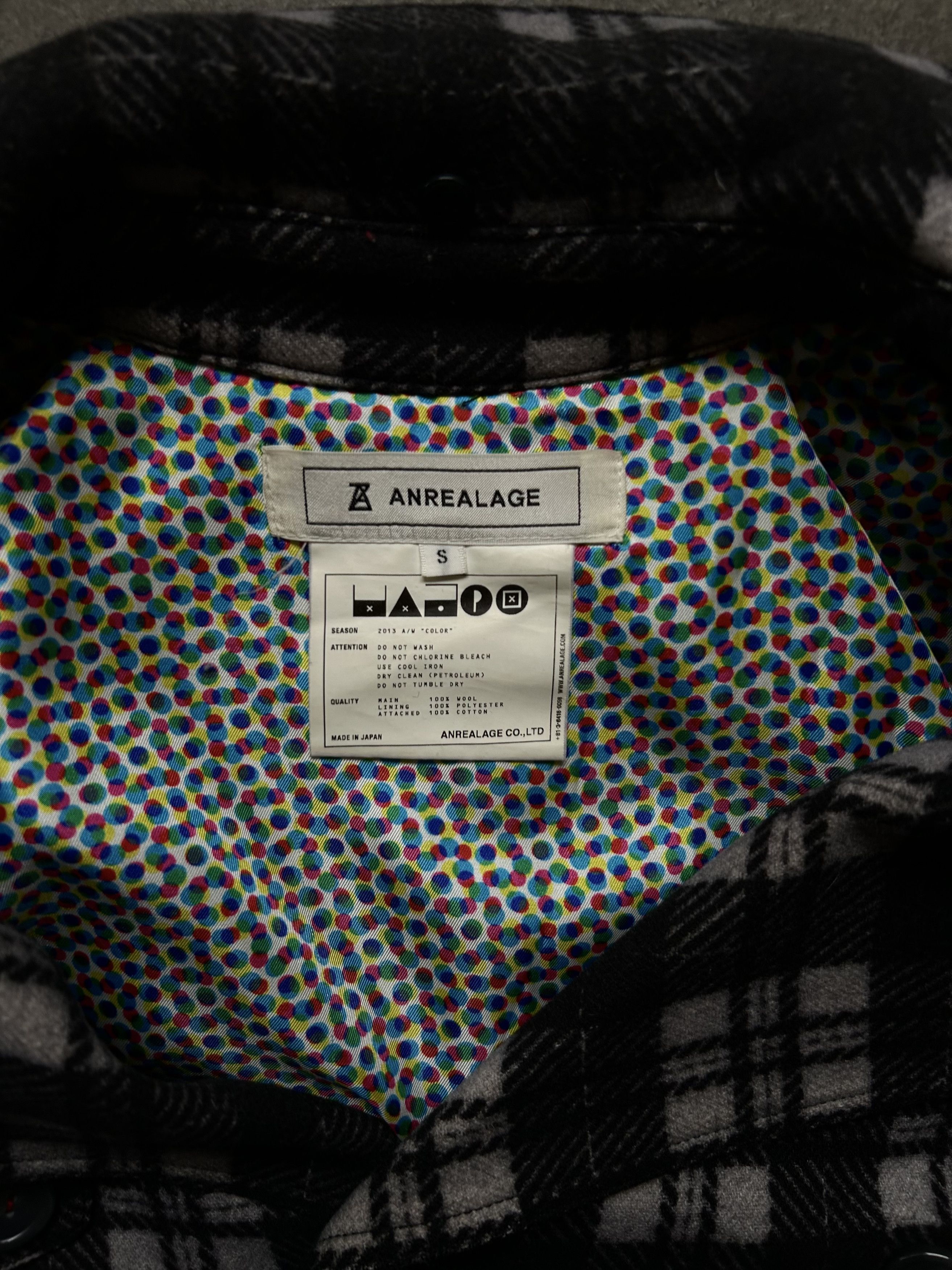 ANREALAGE multicolor check patterned trench coat Size M / US 6-8 / IT 42-44 - 6 Thumbnail