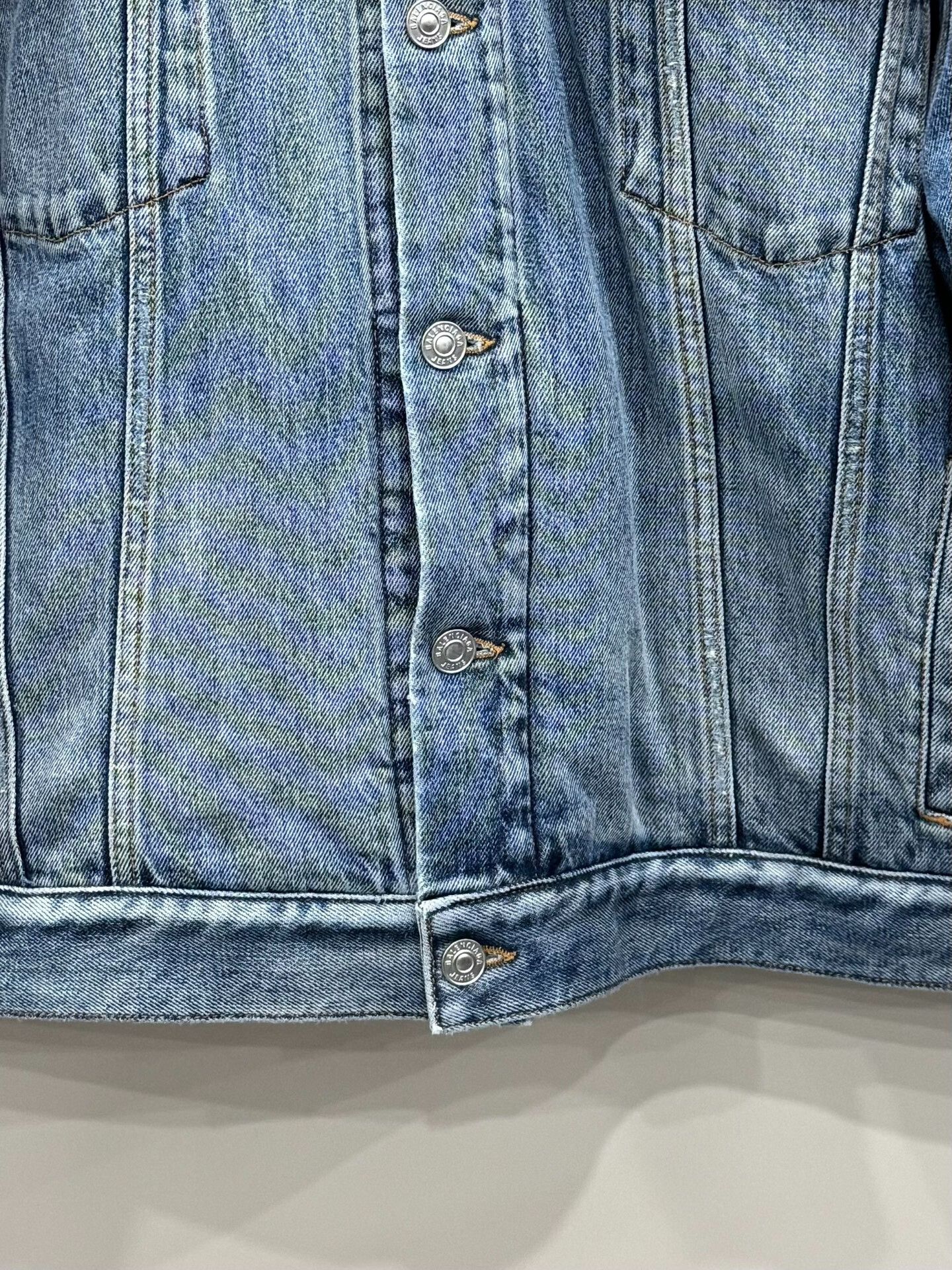 Balenciaga Balenciaga Double-Sided Denim Jacket Year of the Tiger Size US L / EU 52-54 / 3 - 4 Thumbnail
