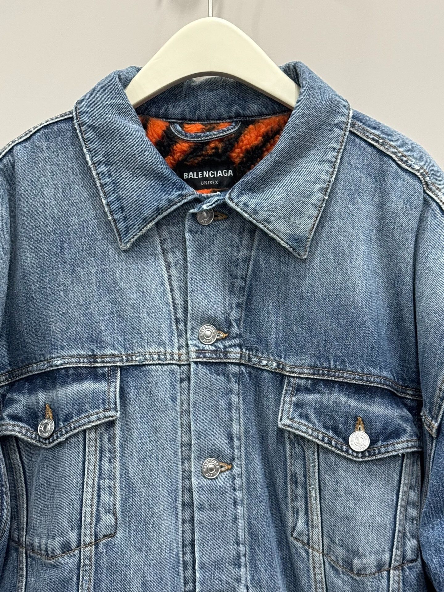 Balenciaga Balenciaga Double-Sided Denim Jacket Year of the Tiger Size US L / EU 52-54 / 3 - 3 Thumbnail
