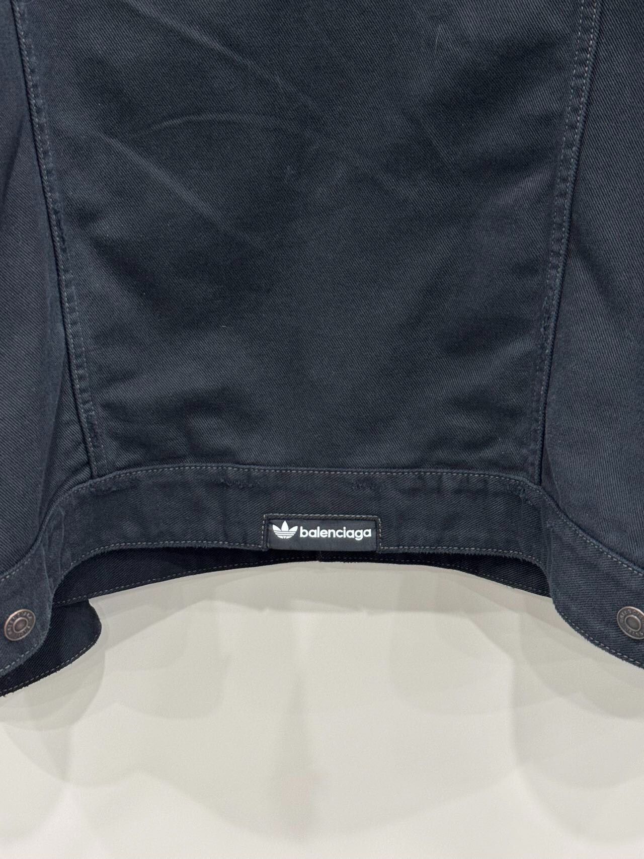 Balenciaga balenciaga adidas denim jacket size 2 Size US M / EU 48-50 / 2 - 6 Thumbnail