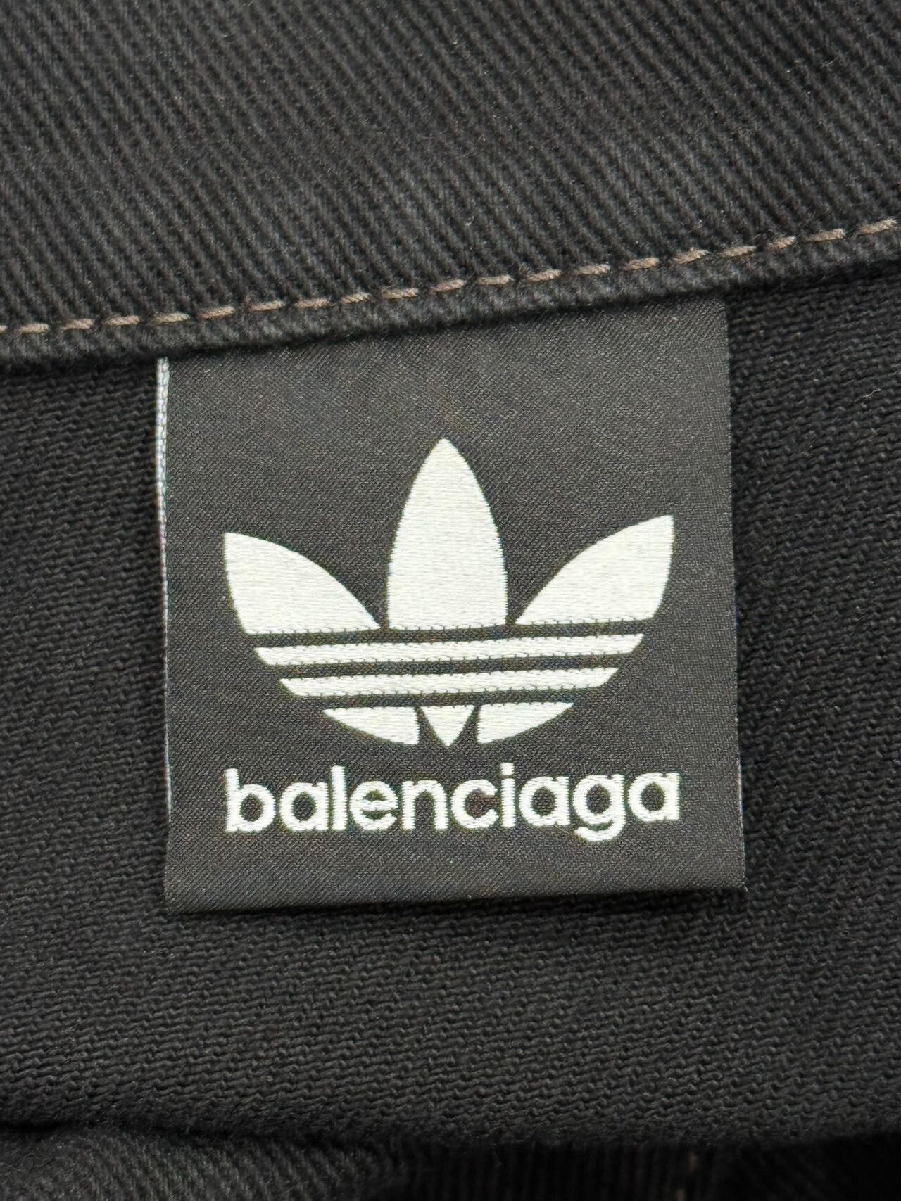Balenciaga balenciaga adidas denim jacket size 2 Size US M / EU 48-50 / 2 - 7 Thumbnail