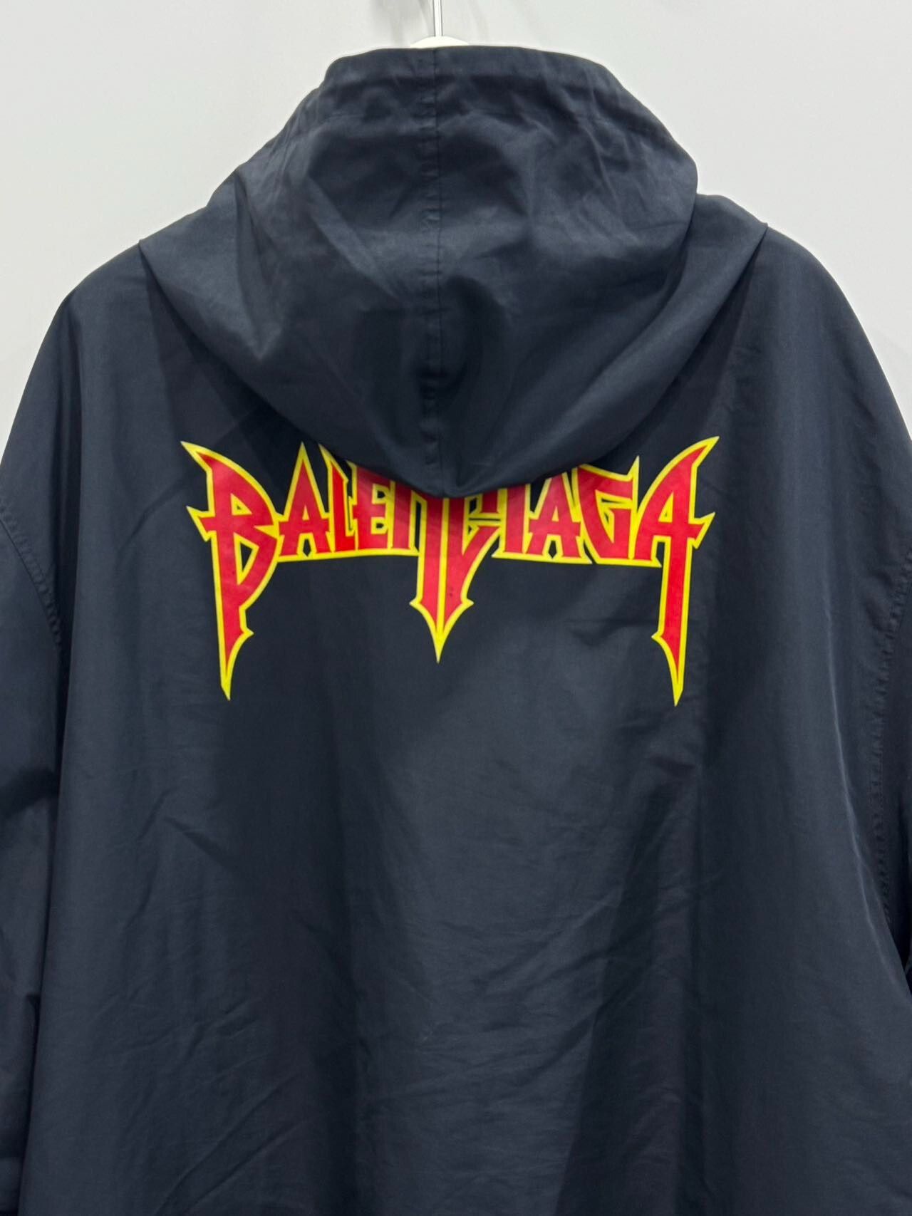 Balenciaga Balenciaga Lightning Letter Hoodie Windbreaker Jacket Size US L / EU 52-54 / 3 - 5 Thumbnail