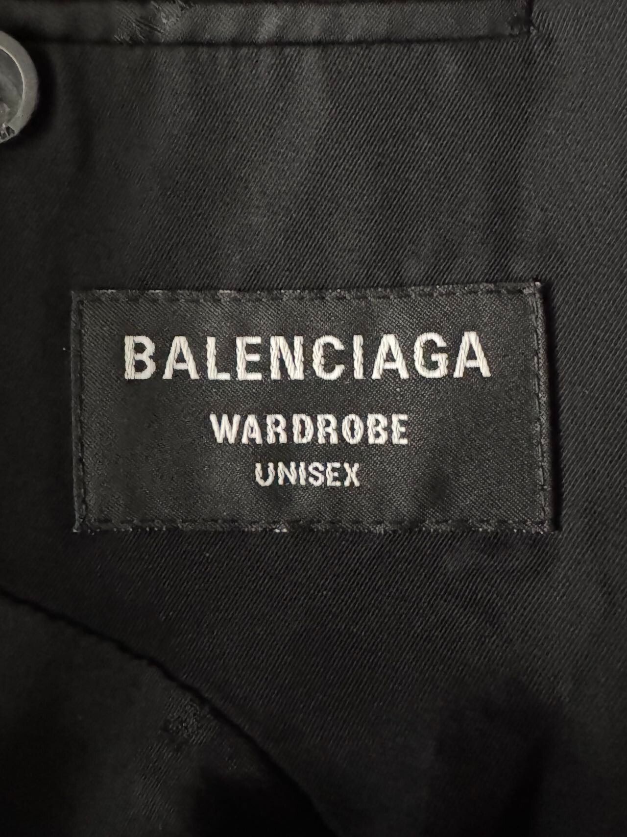 Balenciaga Balenciaga Men’s Blazer with Badge Size US L / EU 52-54 / 3 - 7 Thumbnail