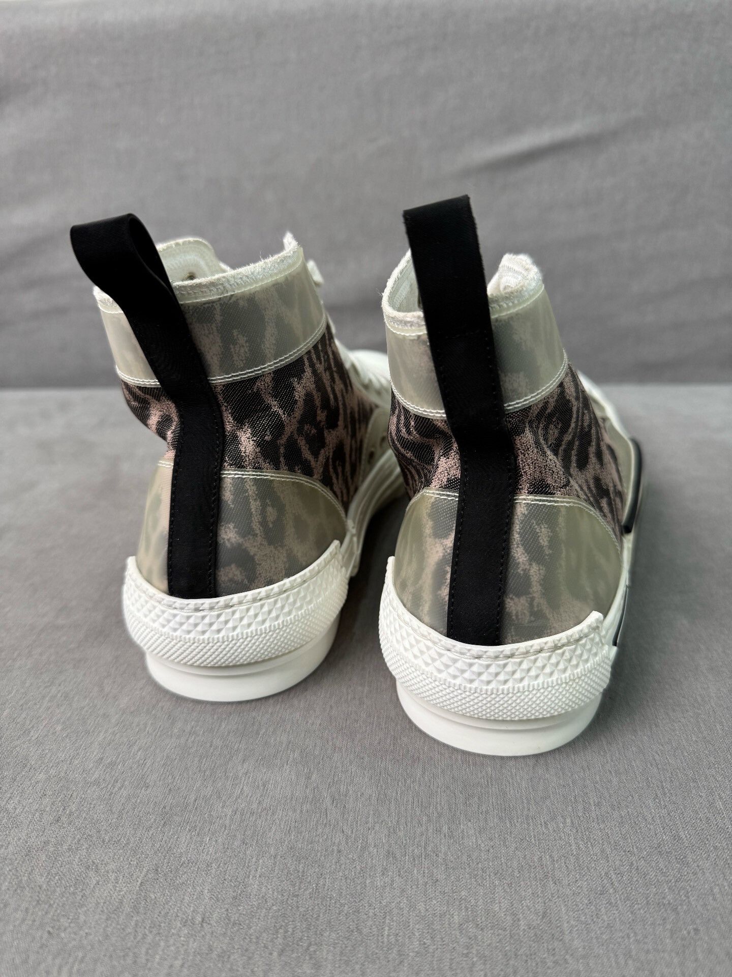 Dior Dior B23 Leopard Print High Top Sneakers Size US 8.5 / EU 41-42 - 6 Thumbnail