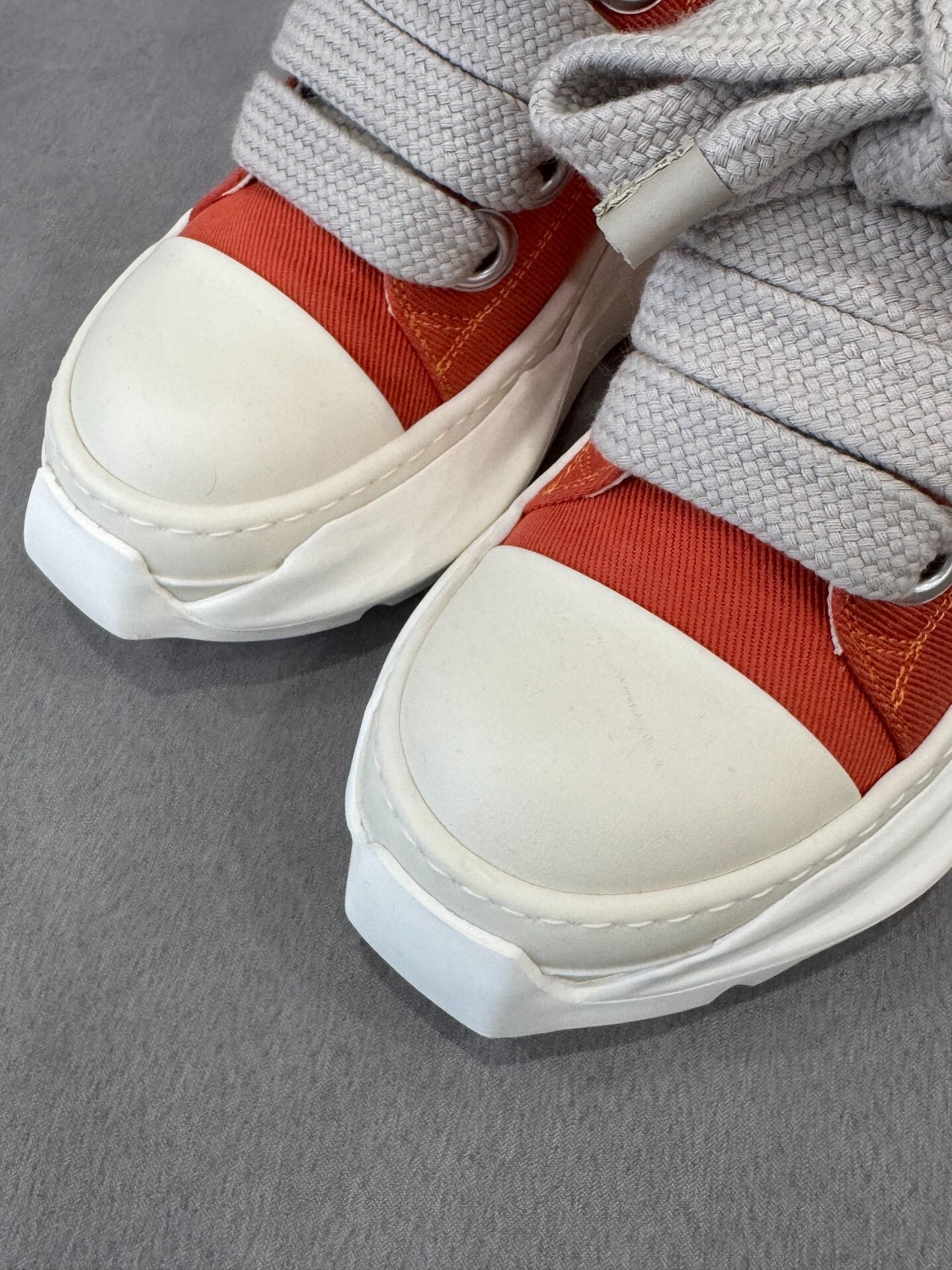 Converse Rick Owens Orange Tank Bottom Sneakers Size US 6 / IT 36 - 5 Thumbnail