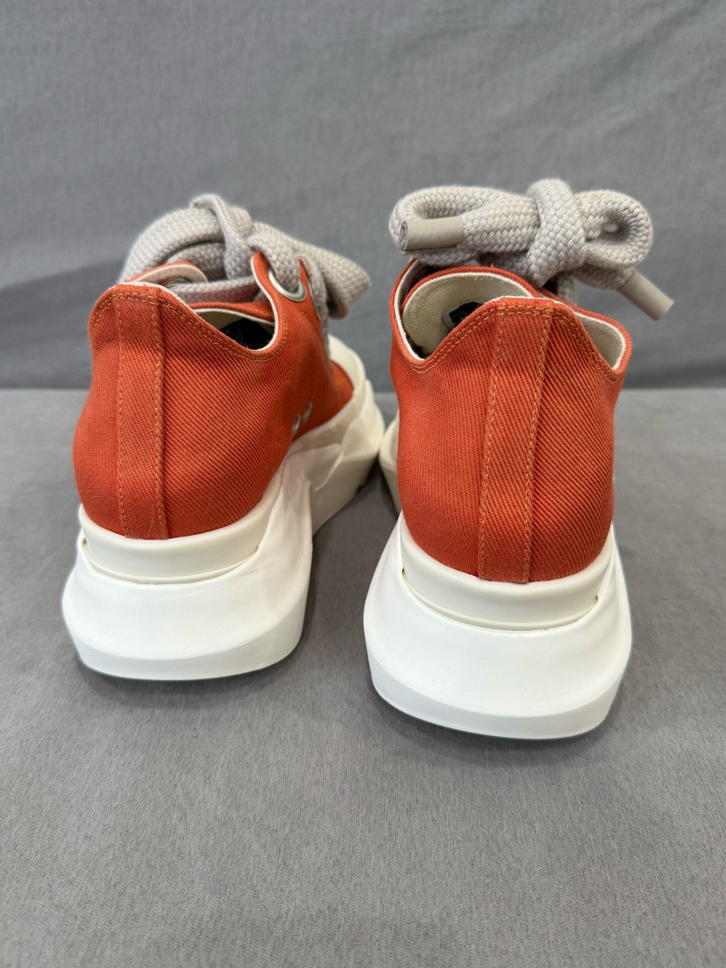Converse Rick Owens Orange Tank Bottom Sneakers Size US 6 / IT 36 - 6 Thumbnail