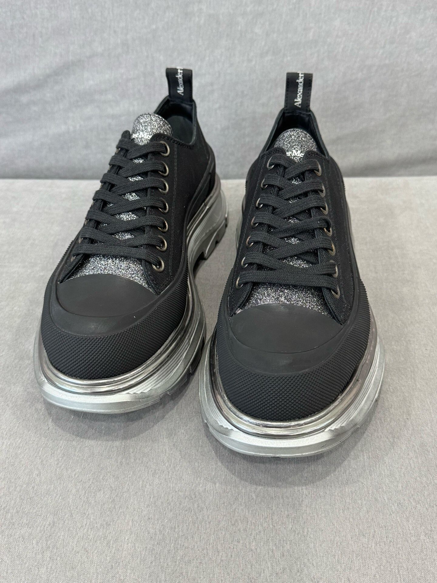 Alexander McQueen alexander mcqueen black platform shoes size 40 Size US 7 / EU 40 - 3 Thumbnail