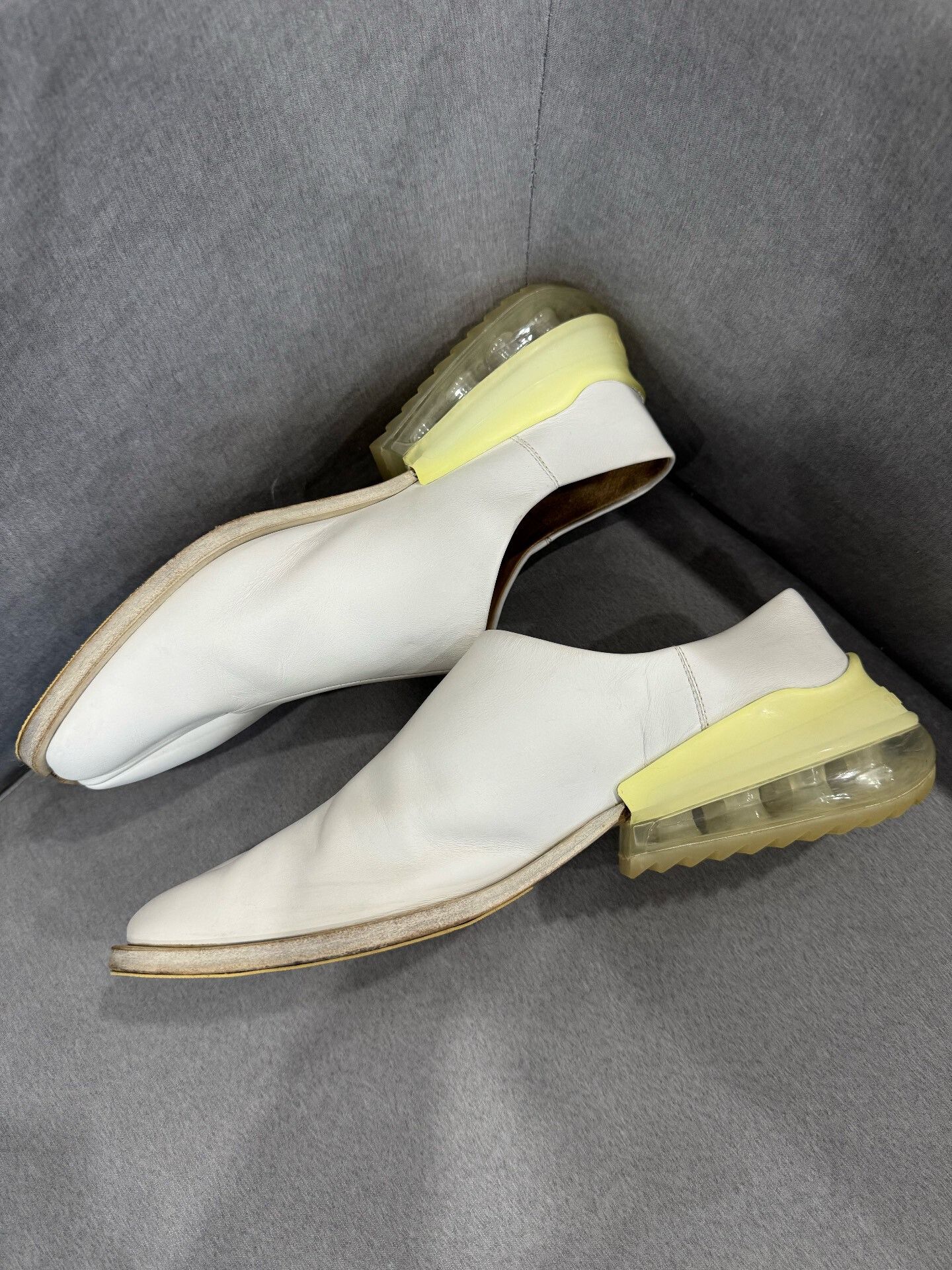Maison Margiela Maison Margiela White Cushion Derby Shoes Size US 10 / EU 43 - 4 Thumbnail
