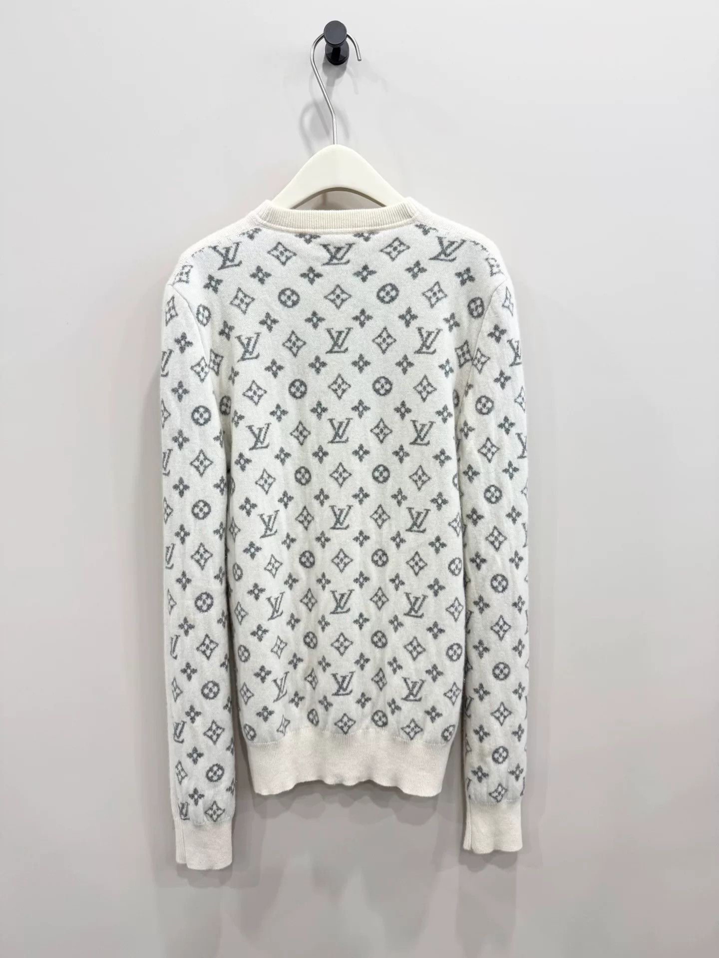 Louis Vuitton louis vuitton all-over print wool sweater Size S / US 4 / IT 40 - 2 Thumbnail