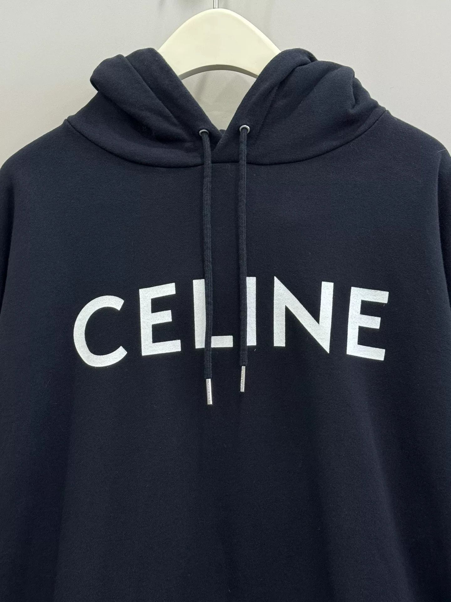 Celine celine black oversized hoodie XXL size Size US XXL / EU 58 / 5 - 3 Thumbnail