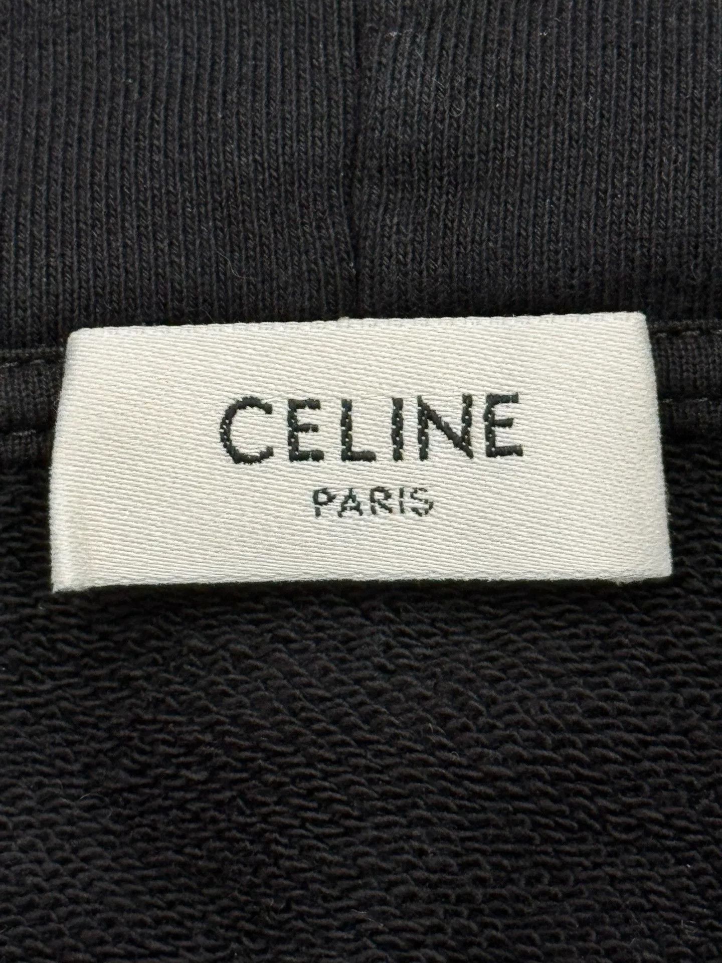 Celine celine black oversized hoodie XXL size Size US XXL / EU 58 / 5 - 7 Thumbnail