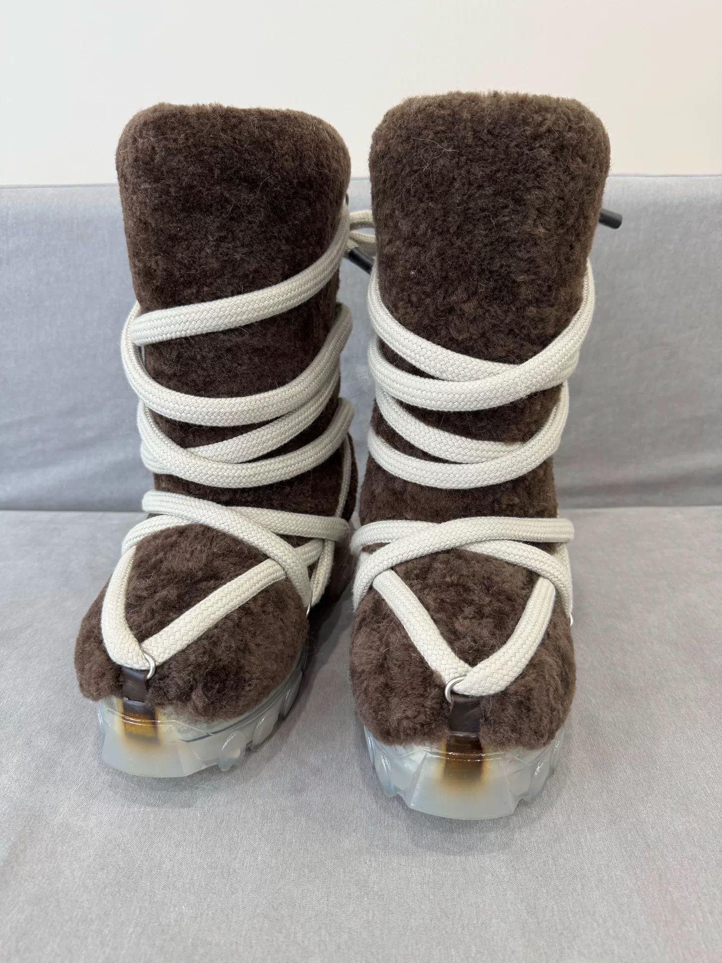 Rick Owens rick owens plush brown snow boots Size US 6 / IT 36 - 3 Thumbnail