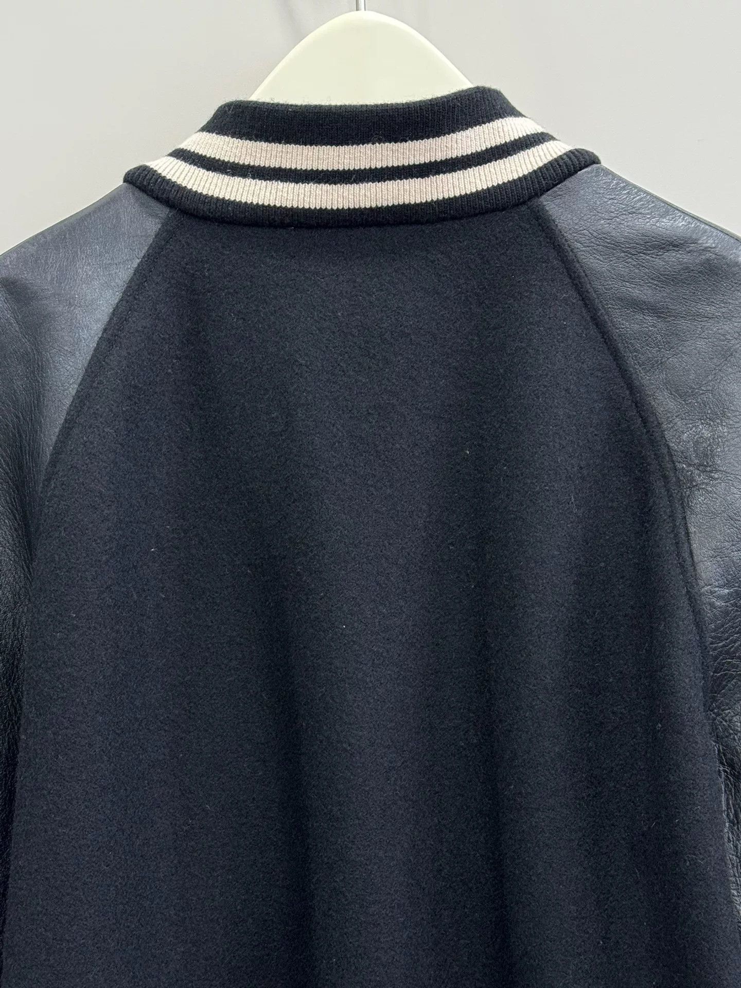 Gucci gucci wool leather bomber jacket size 50 Size US L / EU 52-54 / 3 - 5 Thumbnail