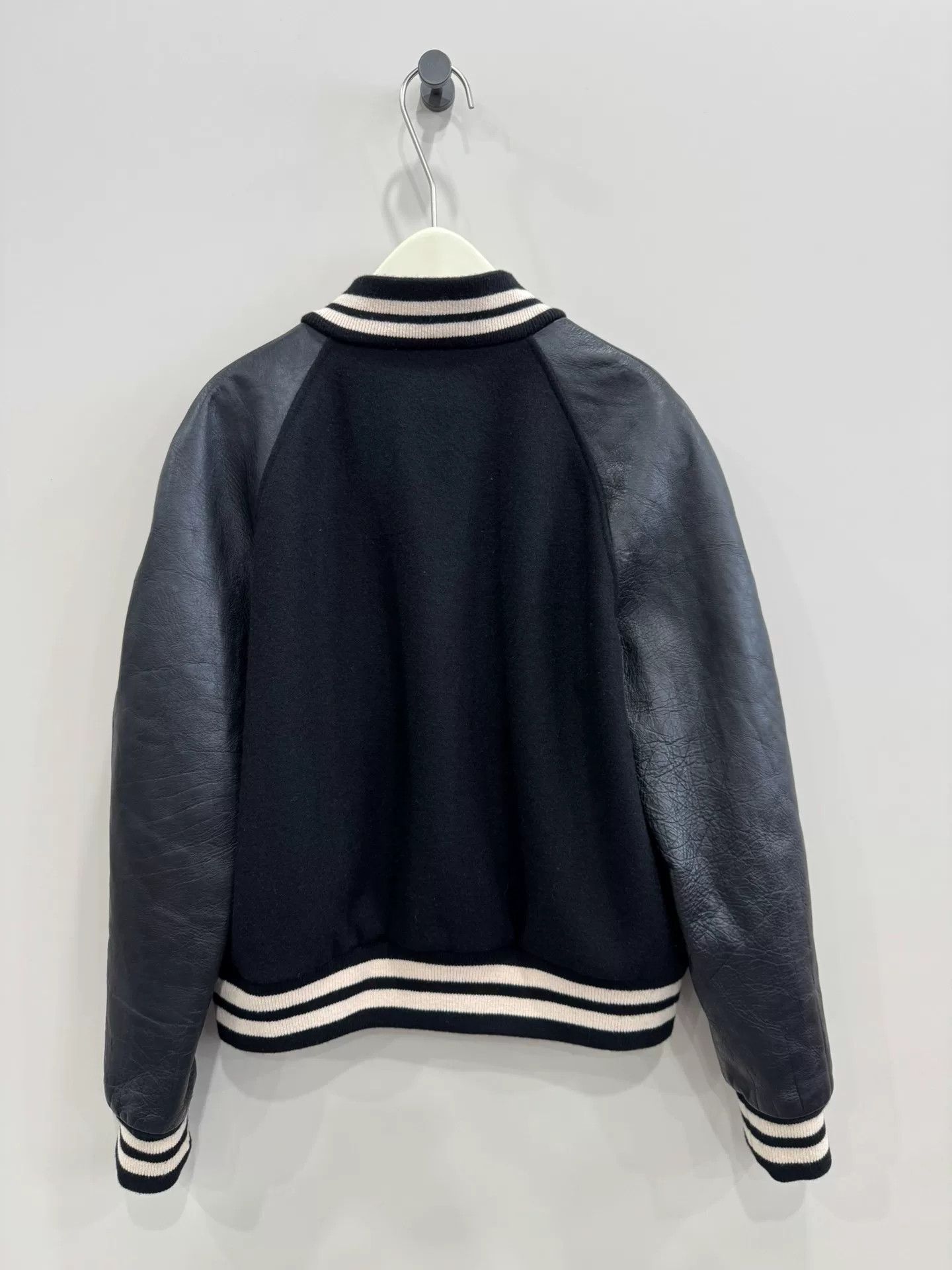 Gucci gucci wool leather bomber jacket size 50 Size US L / EU 52-54 / 3 - 2 Thumbnail