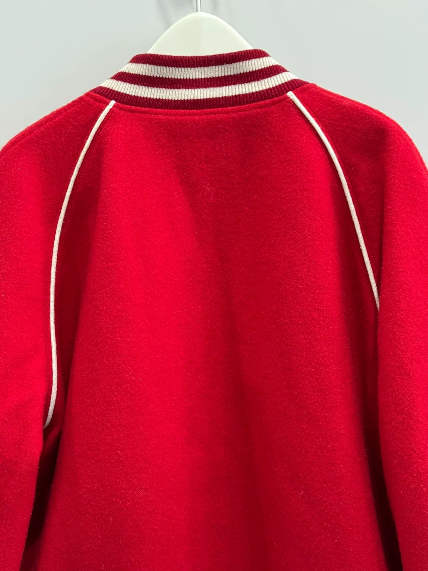 Gucci gucci wool baseball jacket with cat design Size US L / EU 52-54 / 3 - 5 Thumbnail