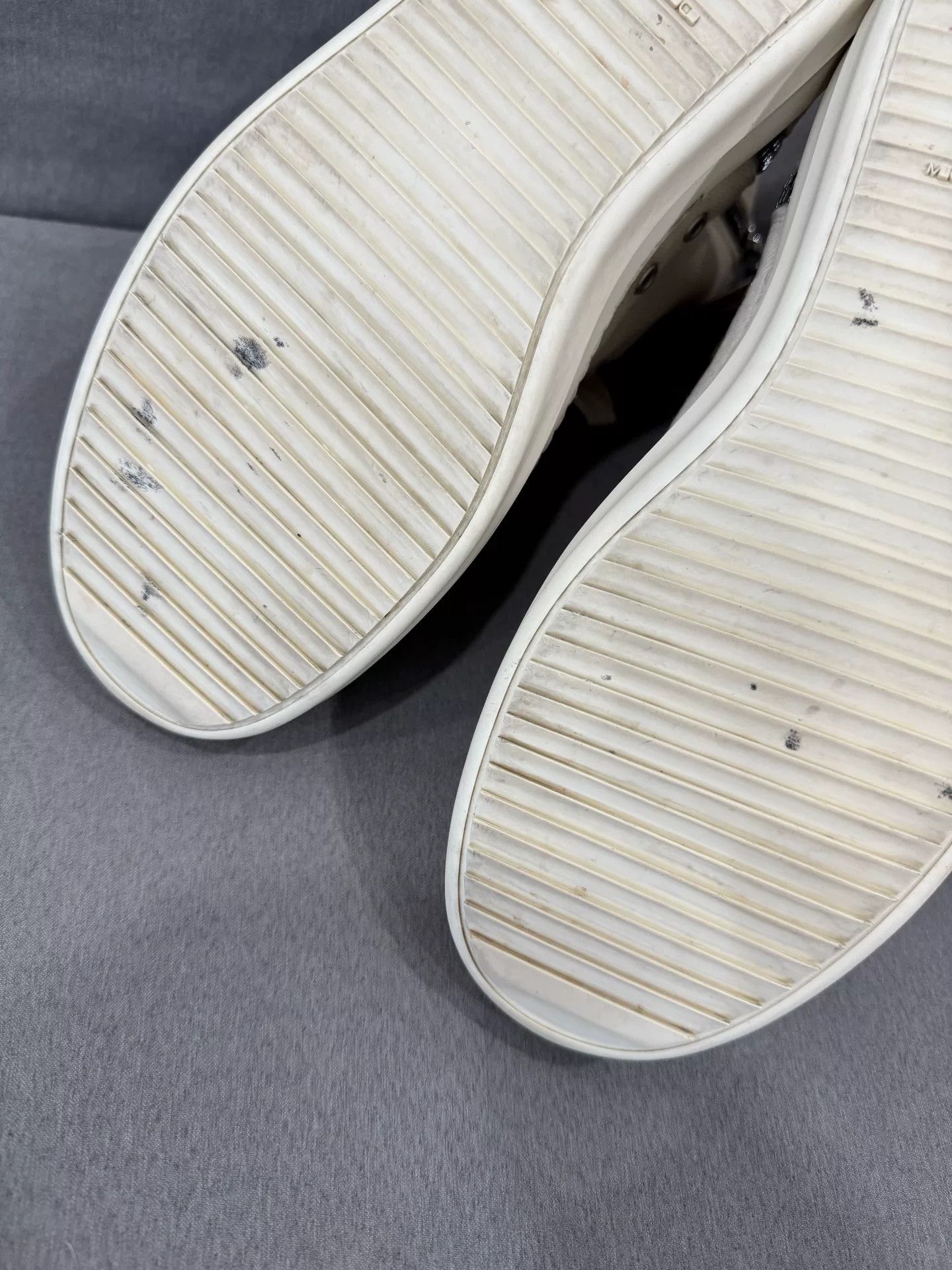 Converse Rick Owens White Canvas High-Top Sneakers Size US 9 / EU 42 - 8 Thumbnail