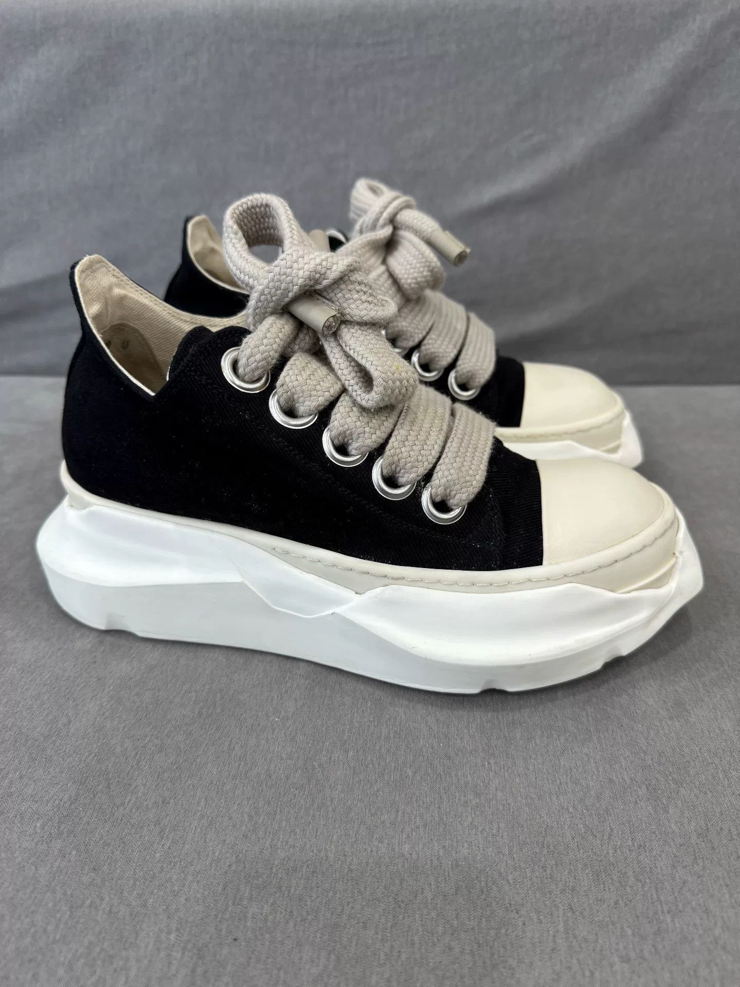 Rick Owens Rick Owens High-Top Thick Sole Sneakers Size US 7 / EU 40 - 2 Thumbnail