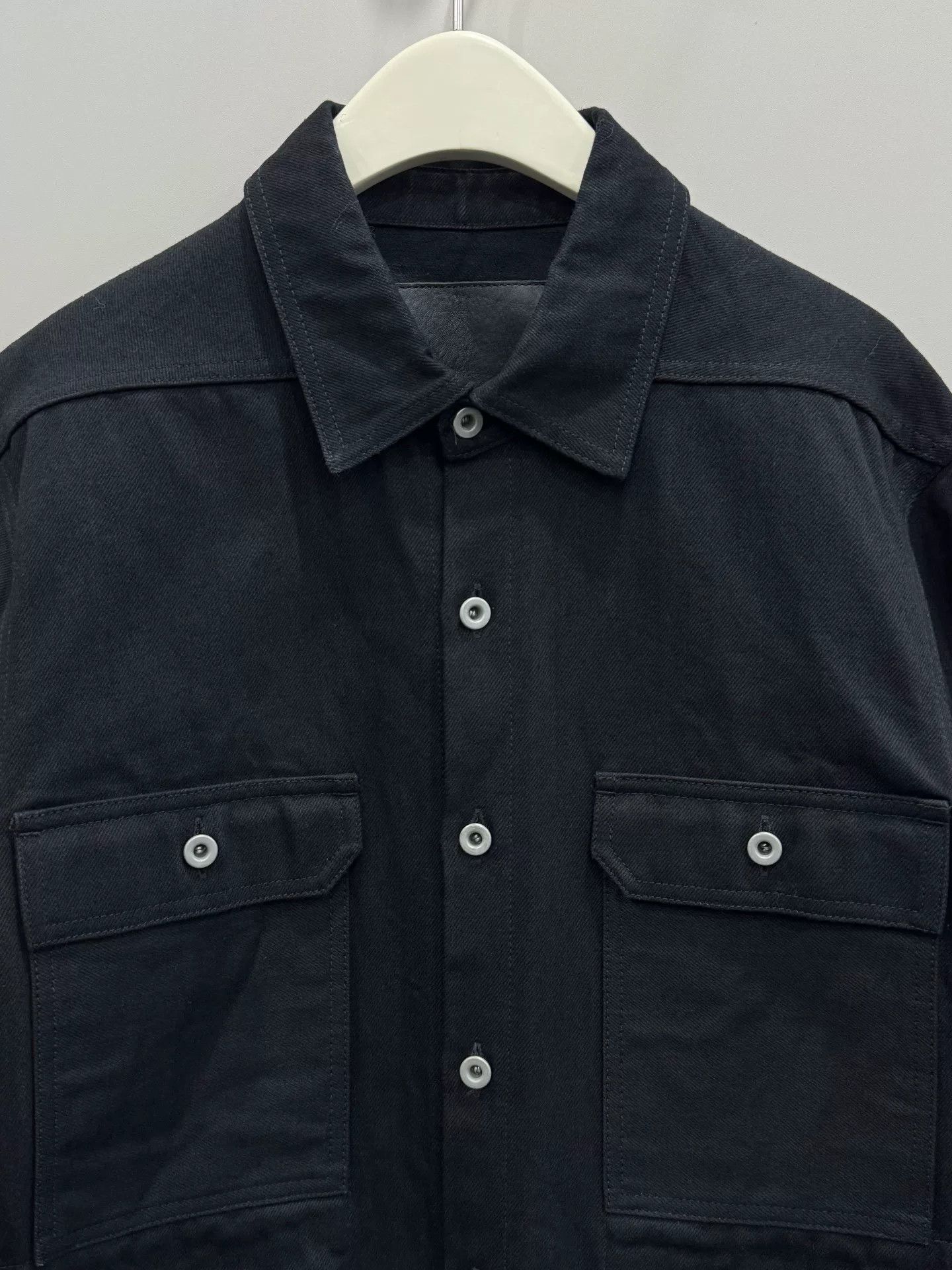 Rick Owens Drkshdw Rick Owens Drkshdw Oversized Denim Jacket Size US L / EU 52-54 / 3 - 3 Thumbnail