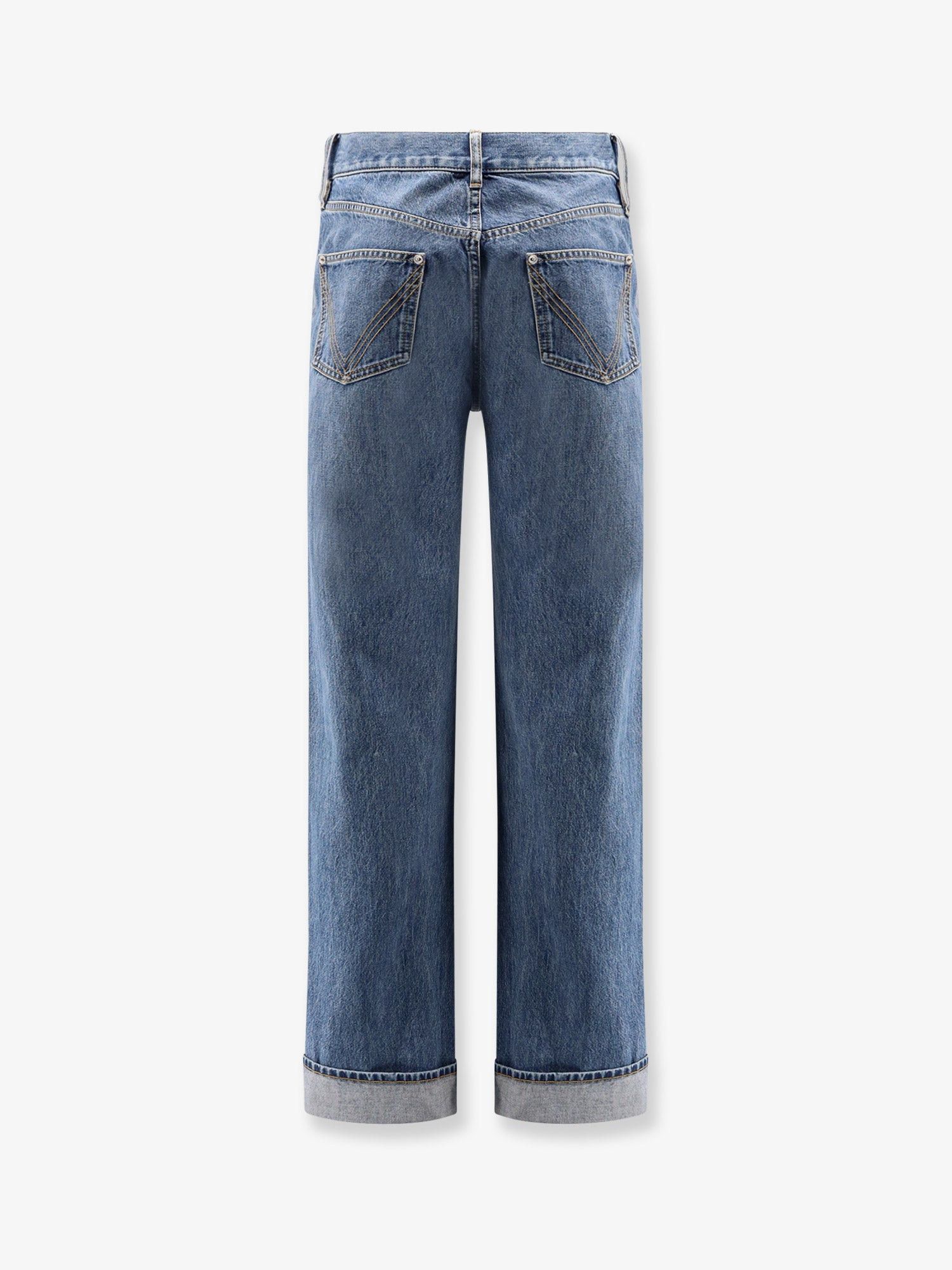 Bottega Veneta Wide leg jeans with turn up IT 48 - USA Tariffs Included Size US 32 / EU 48 - 2 Thumbnail