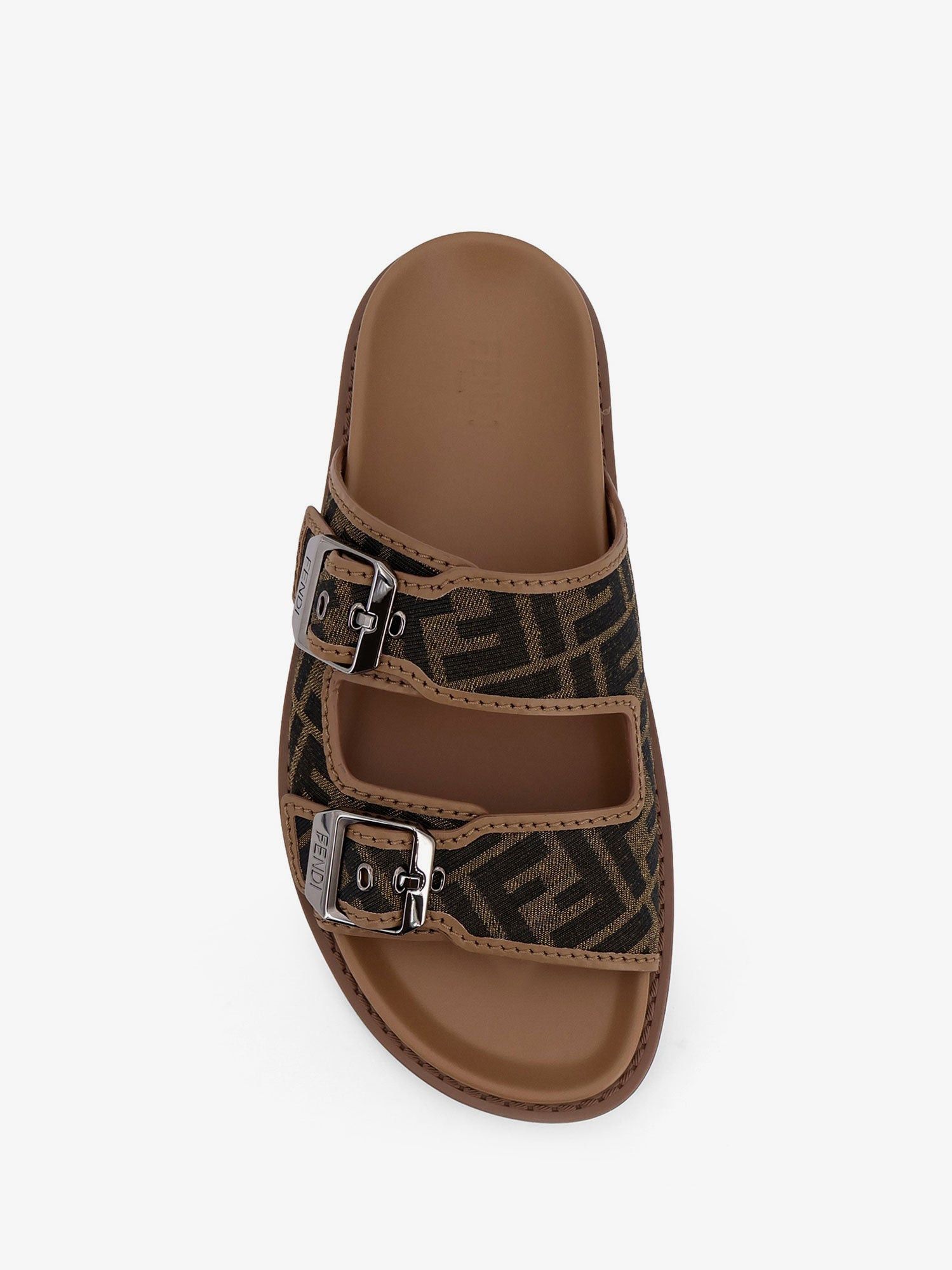 Fendi Feel jacquard FF fabric sandals UK 8 - USA Tariffs Included Size US 9 / EU 42 - 5 Thumbnail