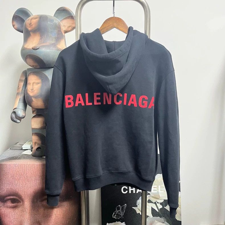 Balenciaga Balenciaga Back Logo Zip Jacket Size US XS / EU 42 / 0 - 2 Thumbnail