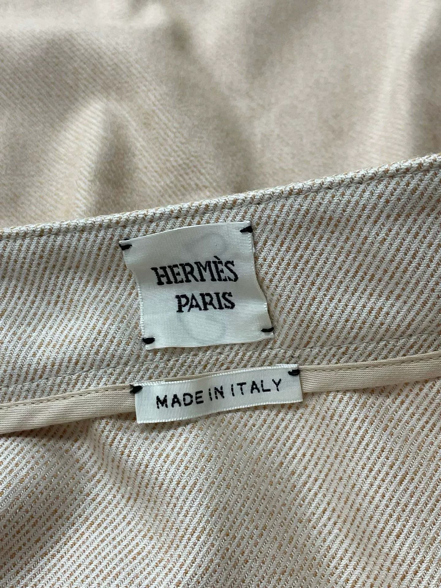 Hermes Hermes Pink Double-Breasted Skirt Size US 36 / EU 52 - 5 Thumbnail