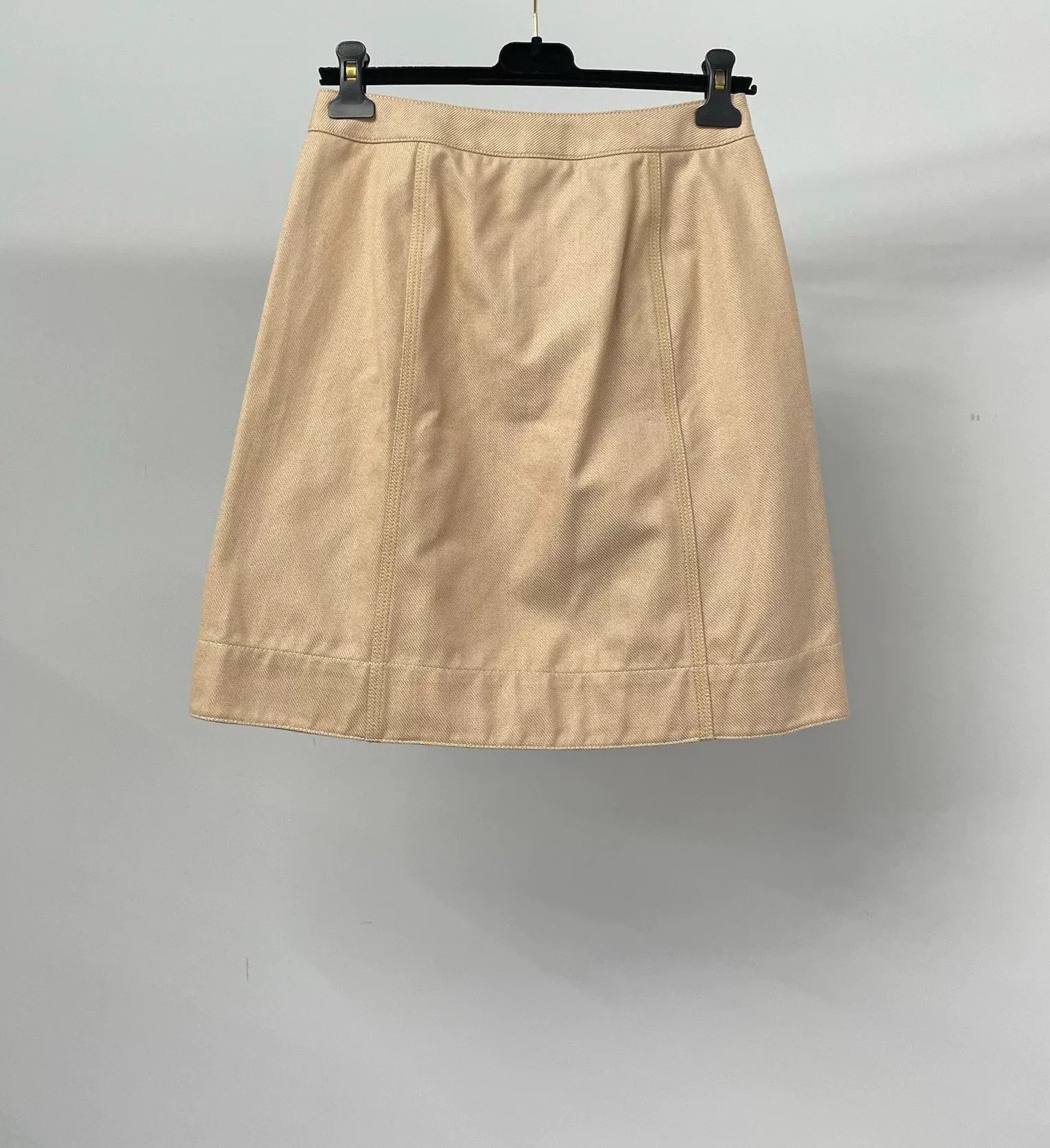 Hermes Hermes Pink Double-Breasted Skirt Size US 36 / EU 52 - 2 Thumbnail