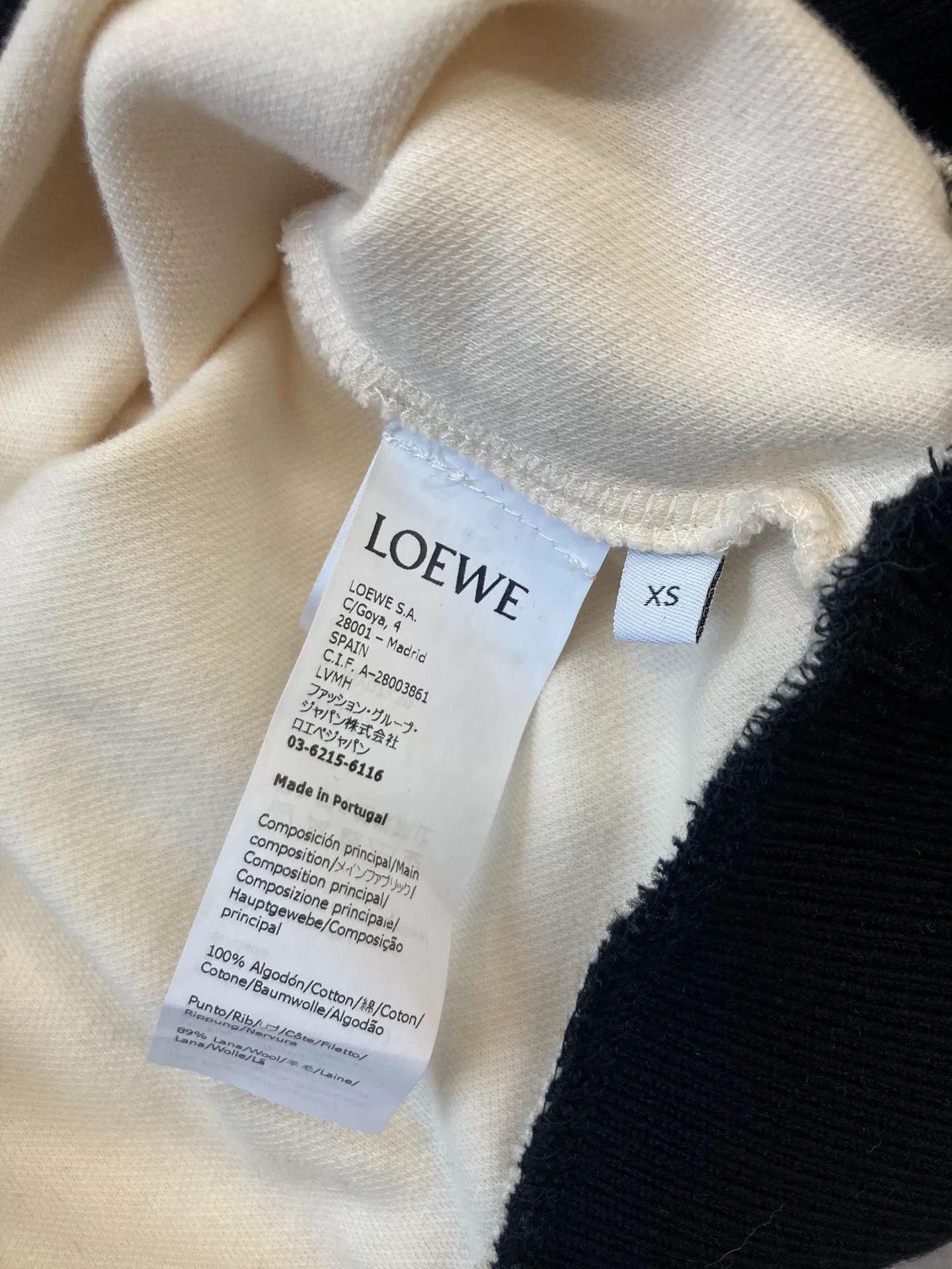 Loewe Loewe Colorblock Sweatshirt XS Size US XS / EU 42 / 0 - 5 Thumbnail
