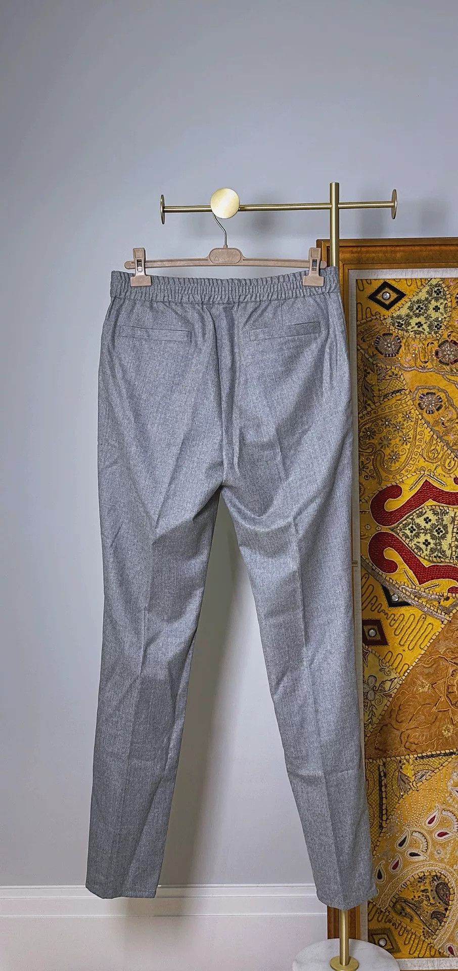 Brunello Cucinelli Brunello Cucinelli Wool Drawstring Pants Size US 38 / EU 54 - 3 Thumbnail