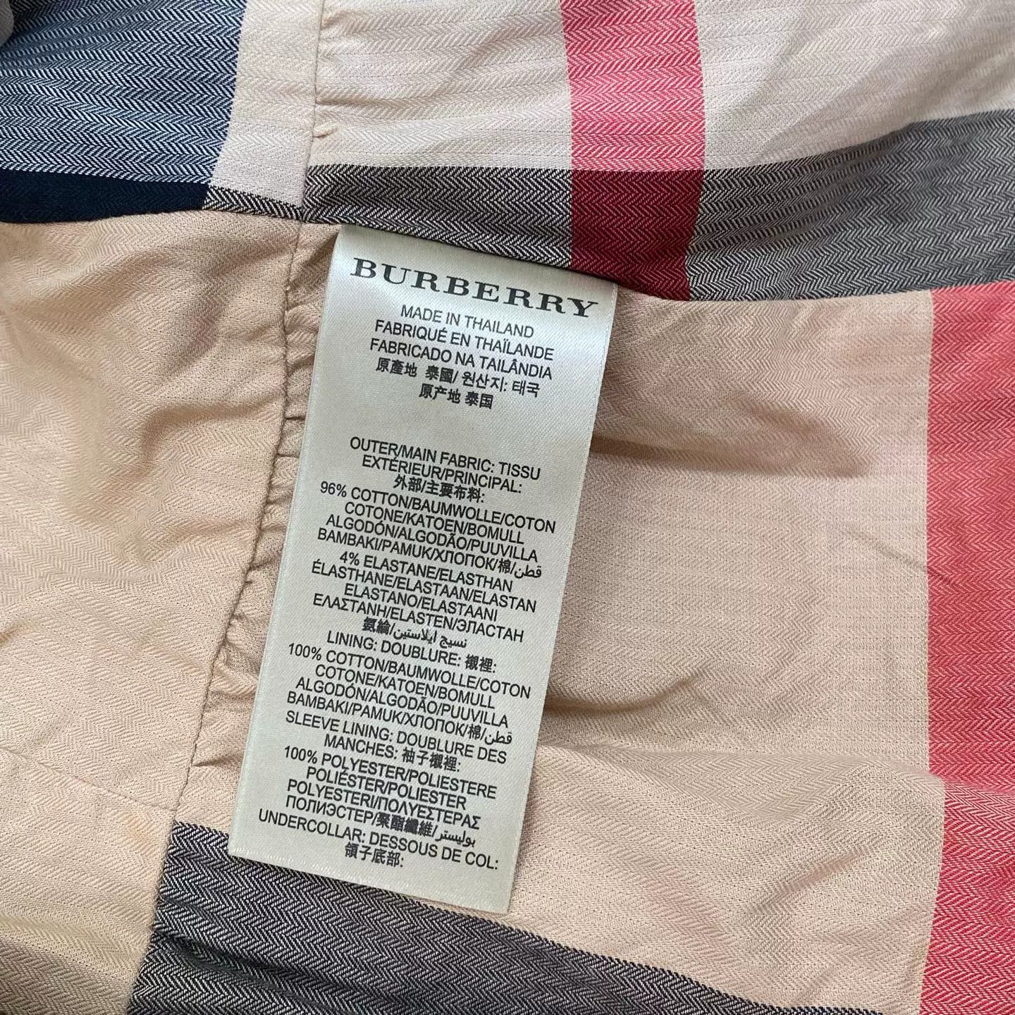 Burberry Burberry Beige Short Trench Coat Size US XXS / EU 40 - 5 Thumbnail