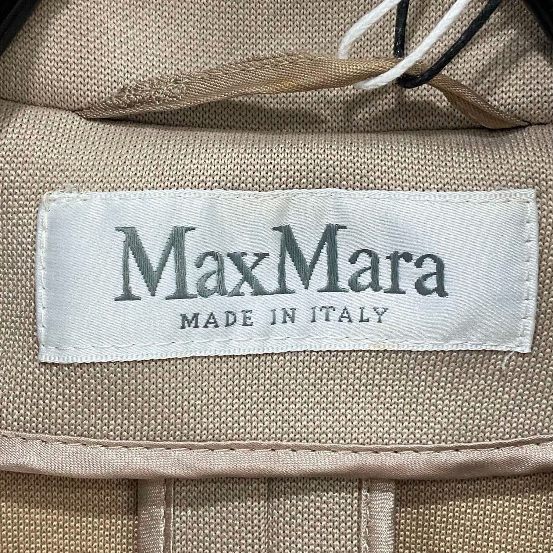Max Mara MaxMara 101801 Coat in Beige Color Size US S / EU 44-46 / 1 - 4 Thumbnail