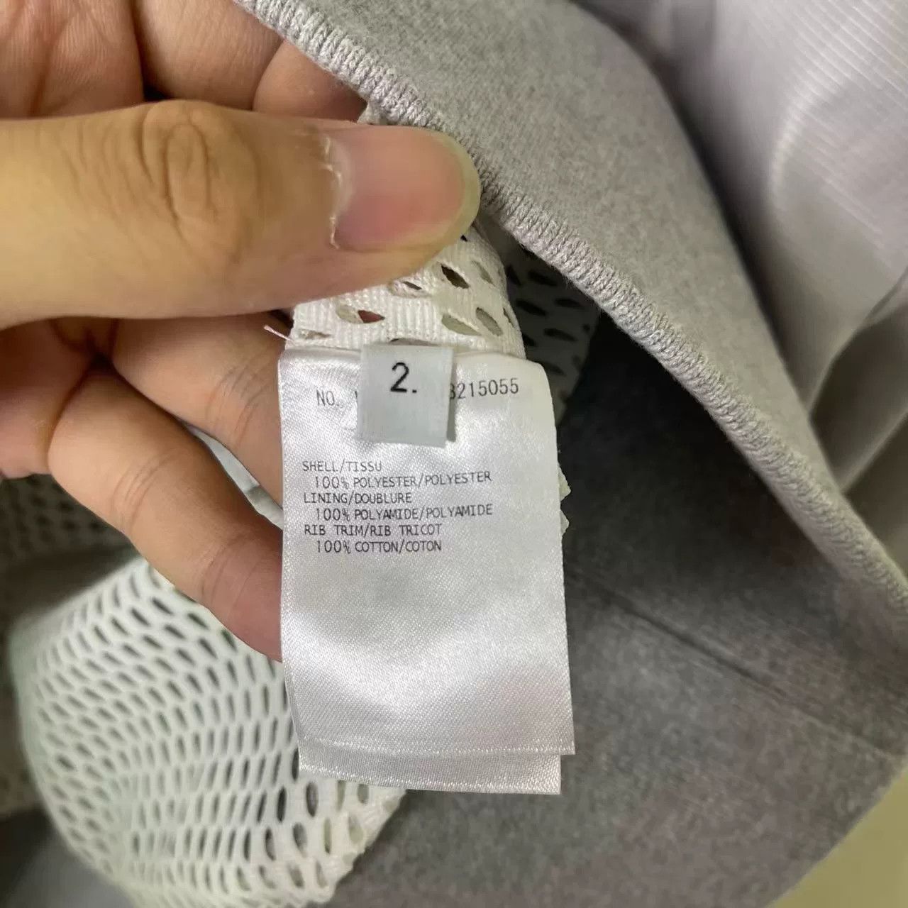 Thom Browne THOMBROWNE Gray Nylon Stripe Jacket Size US S / EU 44-46 / 1 - 4 Thumbnail
