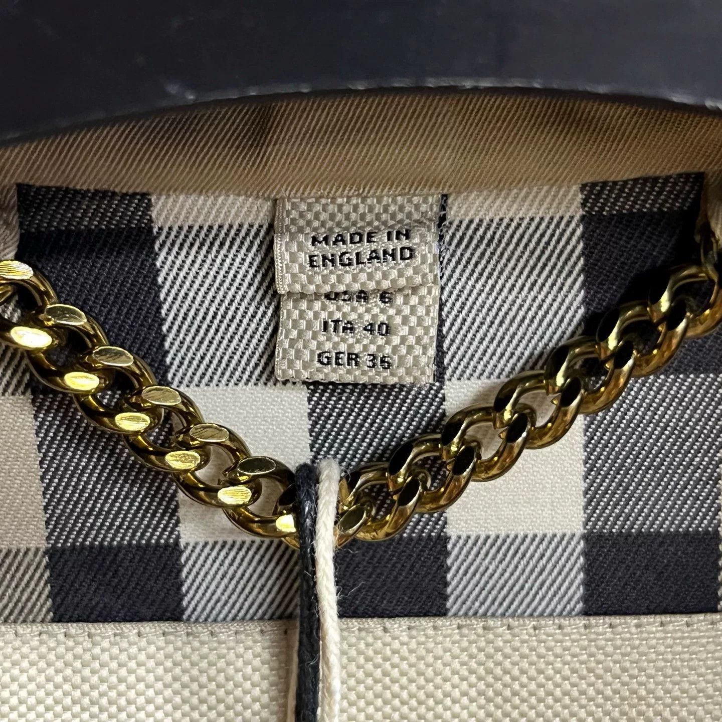 Burberry Burberry Khaki Collar Double-Breasted Trench Coat Size M / US 6-8 / IT 42-44 - 3 Thumbnail