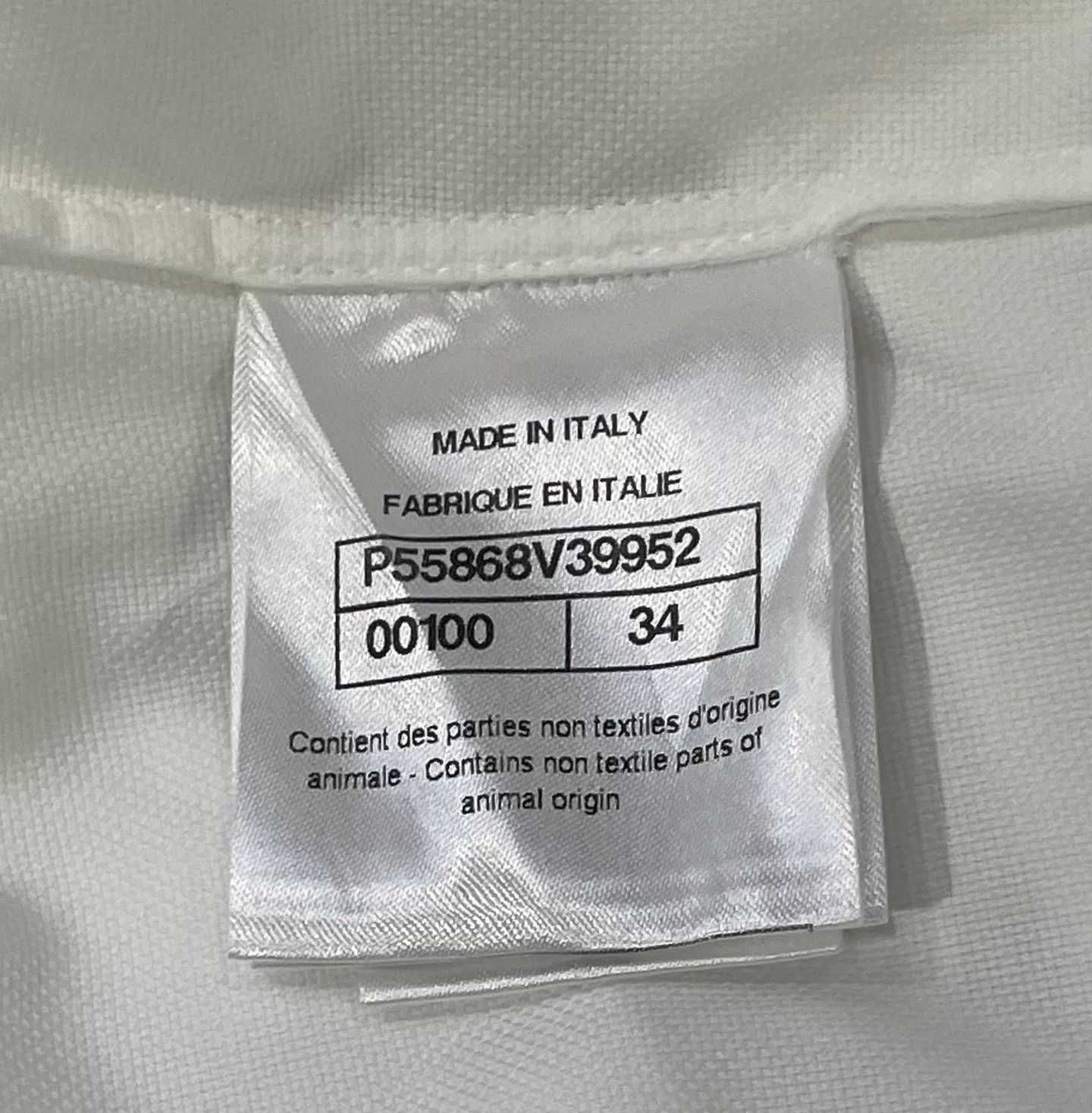 Chanel Chanel Long Sleeve White Shirt Size US S / EU 44-46 / 1 - 7 Thumbnail