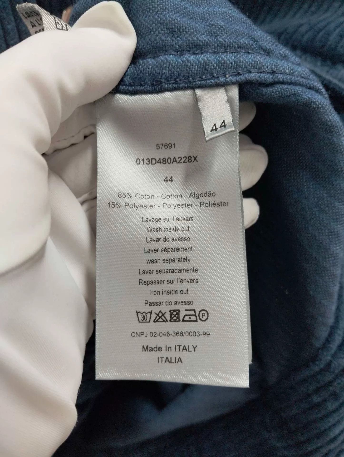 Dior Dior Corduroy Jacket Size 44 Size US L / EU 52-54 / 3 - 4 Thumbnail