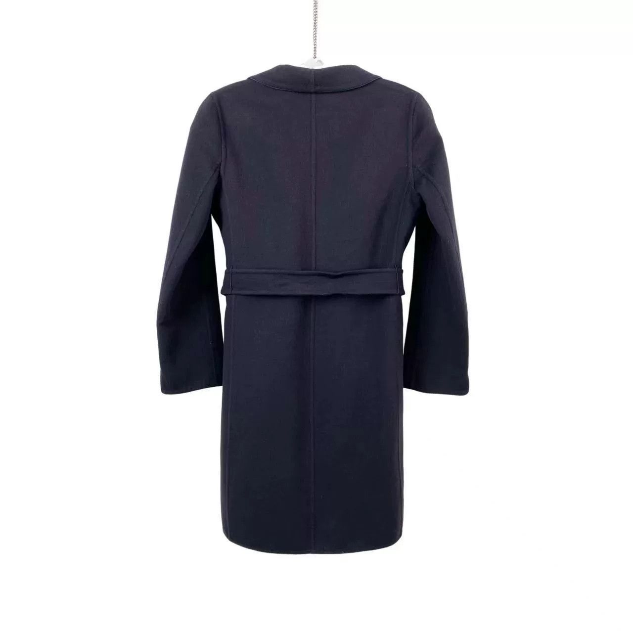 Max Mara Max Mara Blue Belted Coat Size 36 Size US S / EU 44-46 / 1 - 2 Thumbnail