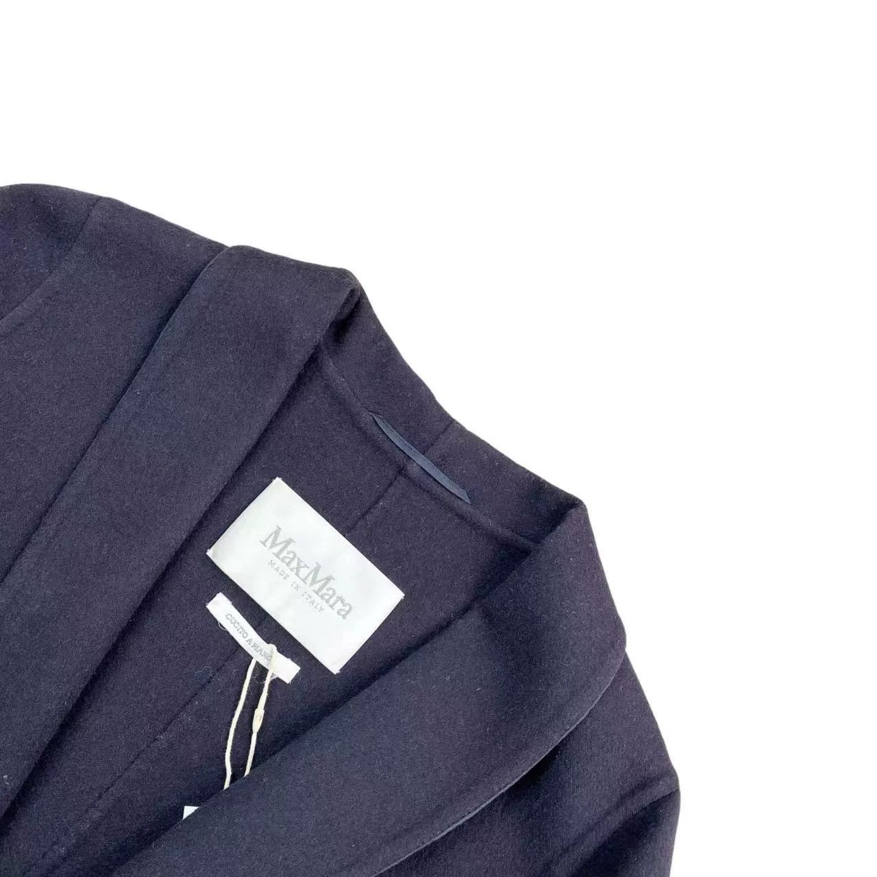 Max Mara Max Mara Blue Belted Coat Size 36 Size US S / EU 44-46 / 1 - 3 Thumbnail